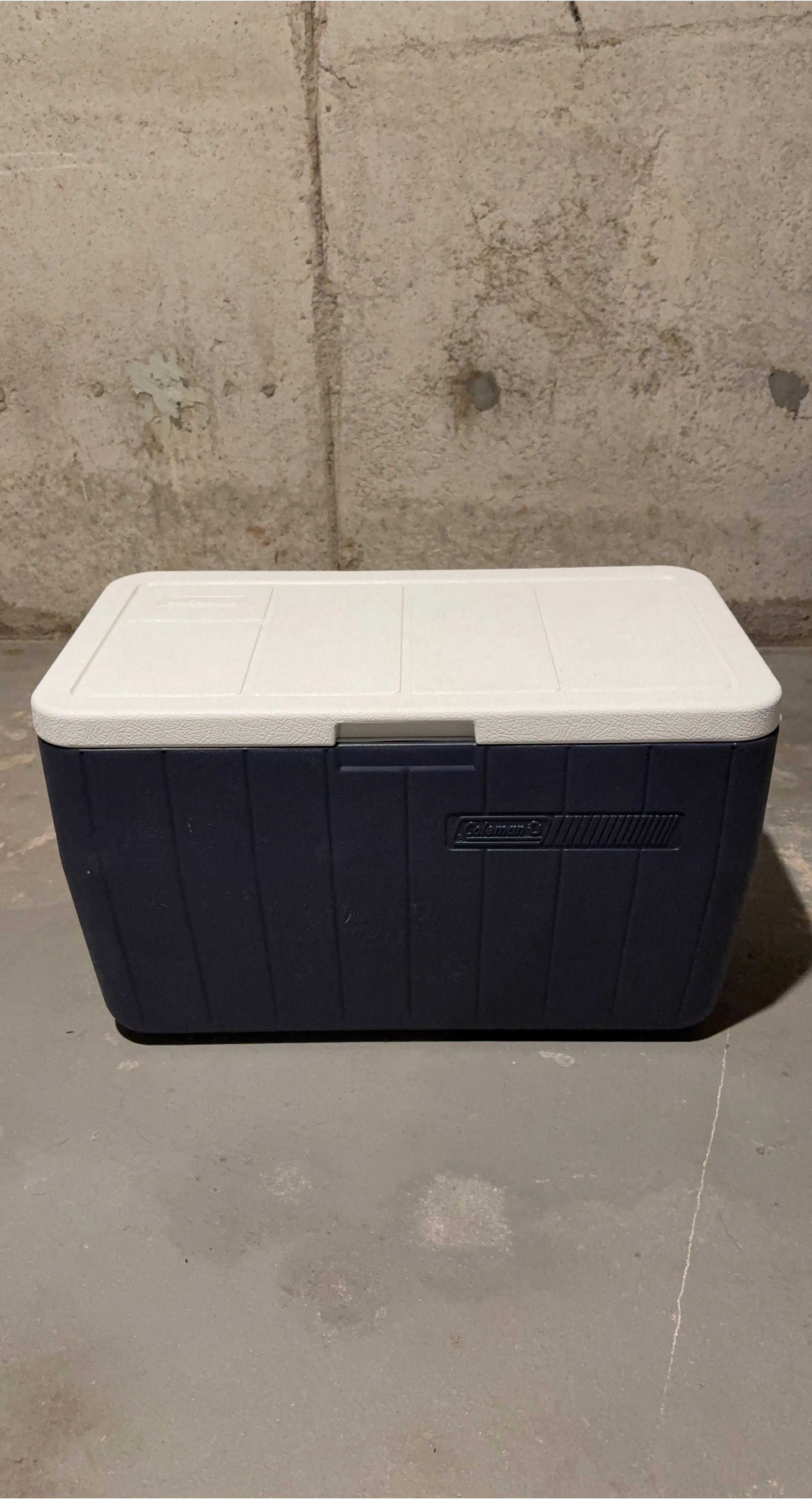 Coleman Cooler - Blue and White