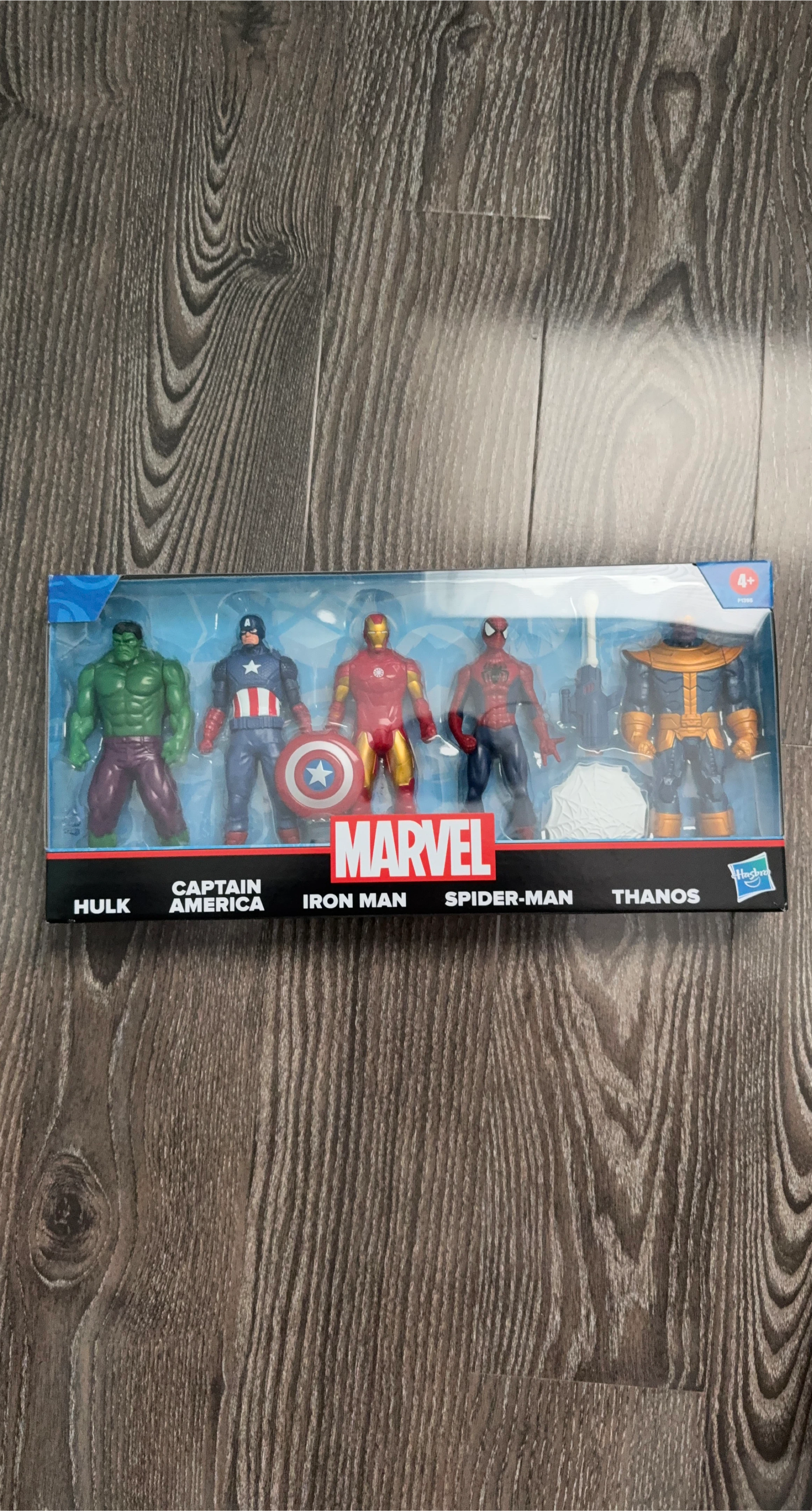 Marvel Avengers Action Figure Set - Hulk, Cap, Iron Man