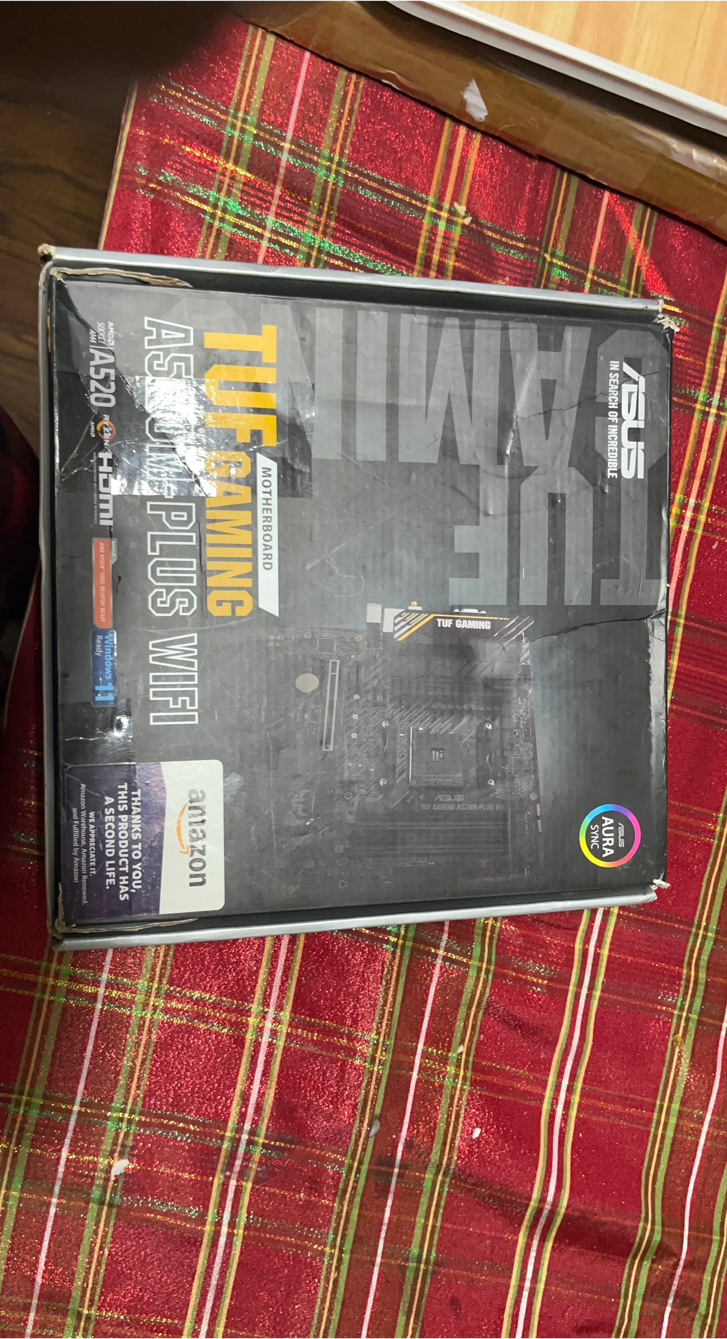 ASUS TUF Gaming A520M-Plus WiFi Motherboard