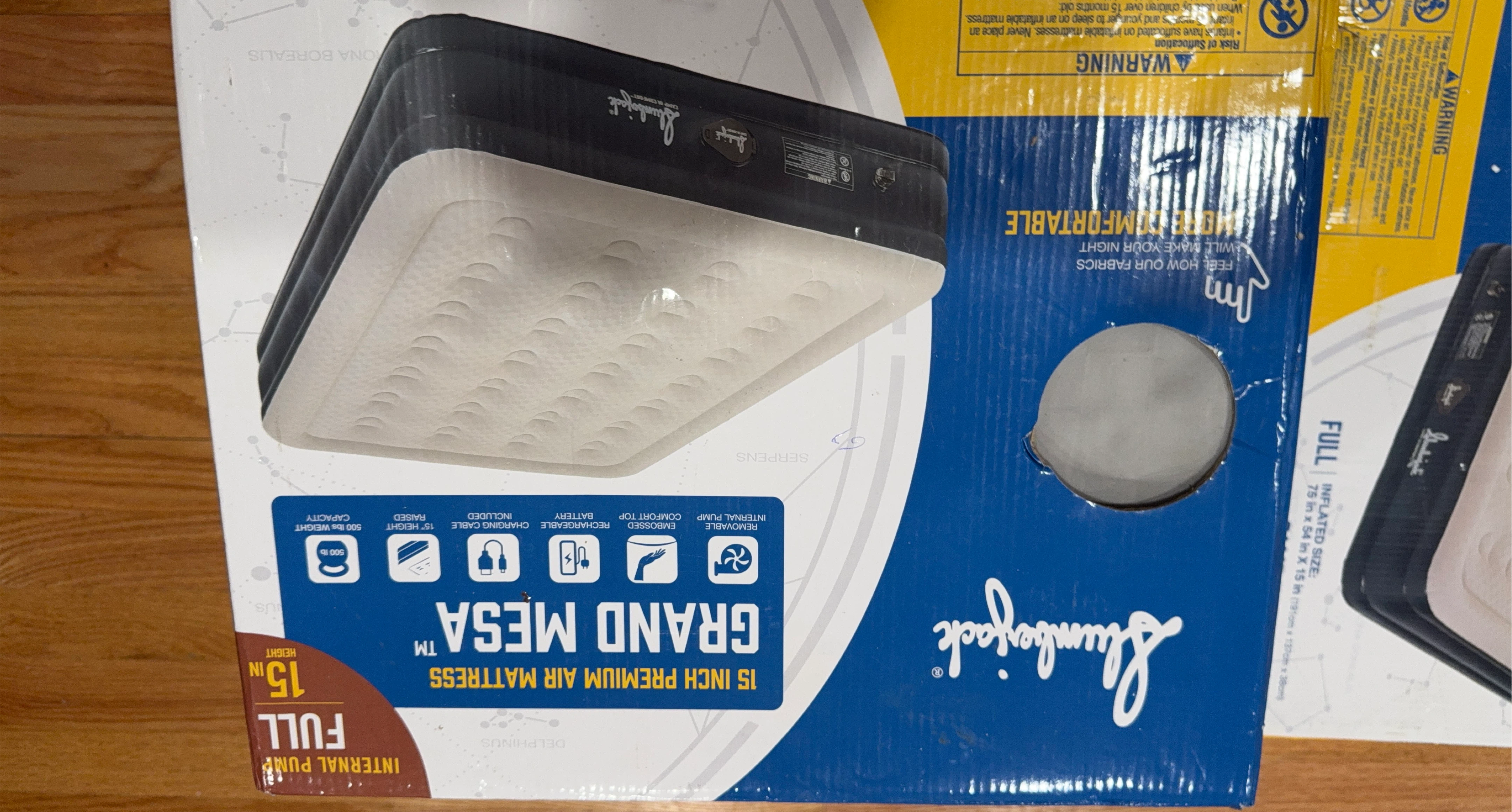 Slumberjack Grand Mesa Full Air Mattress - NEW