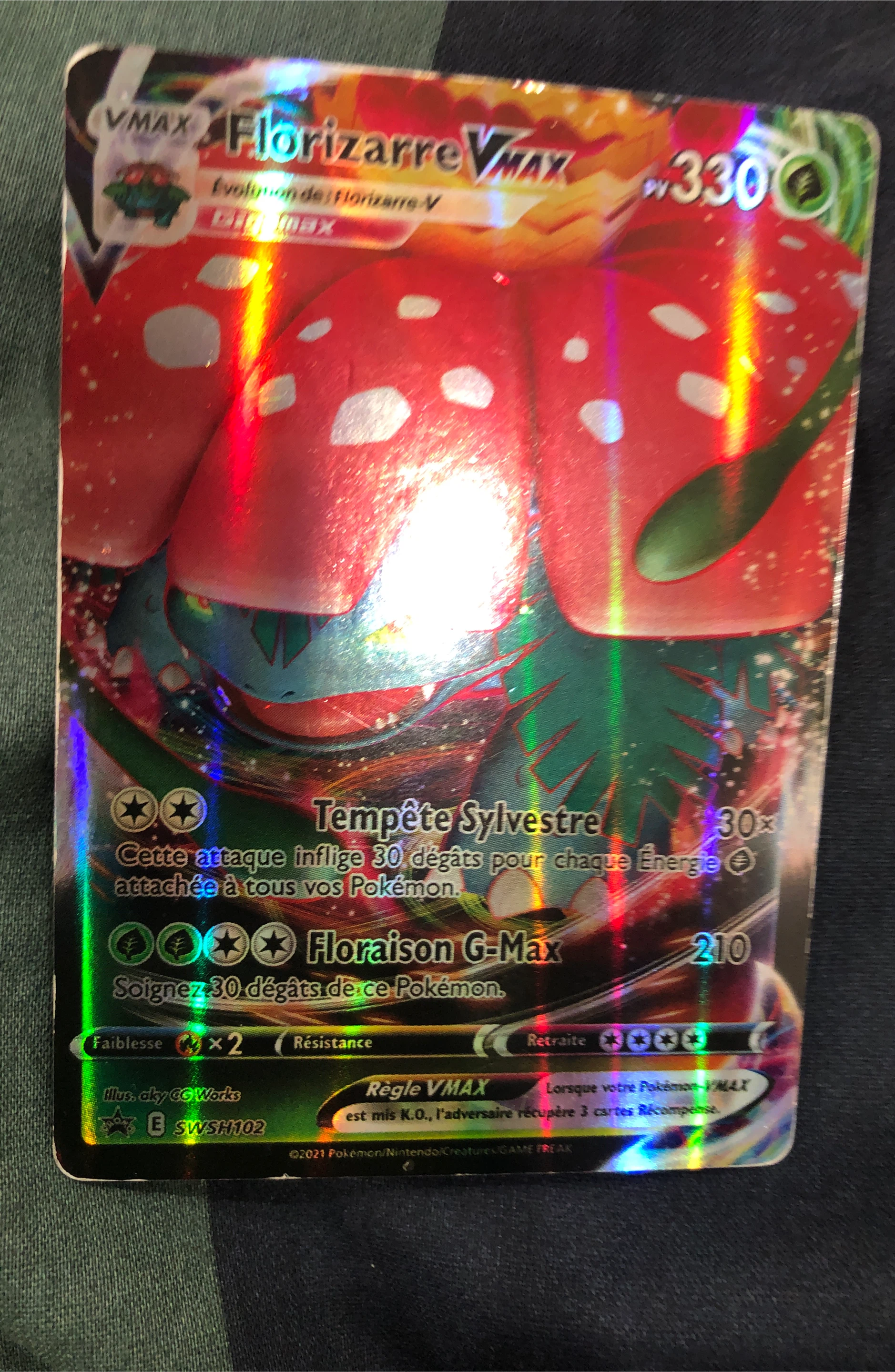 Florizarre VMAX Pokemon Card