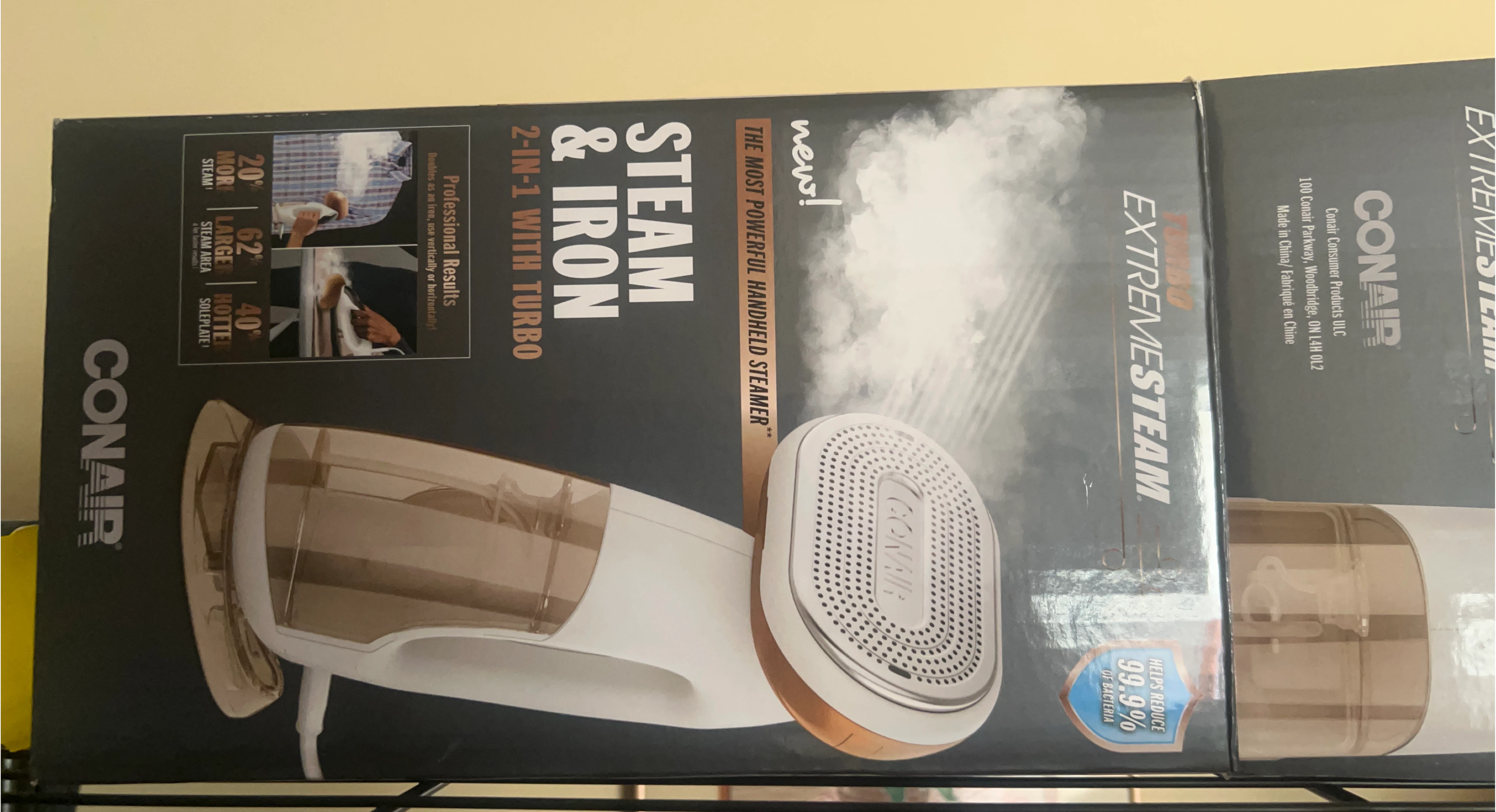 Conair 2-in-1 Steam & Iron with Turbo