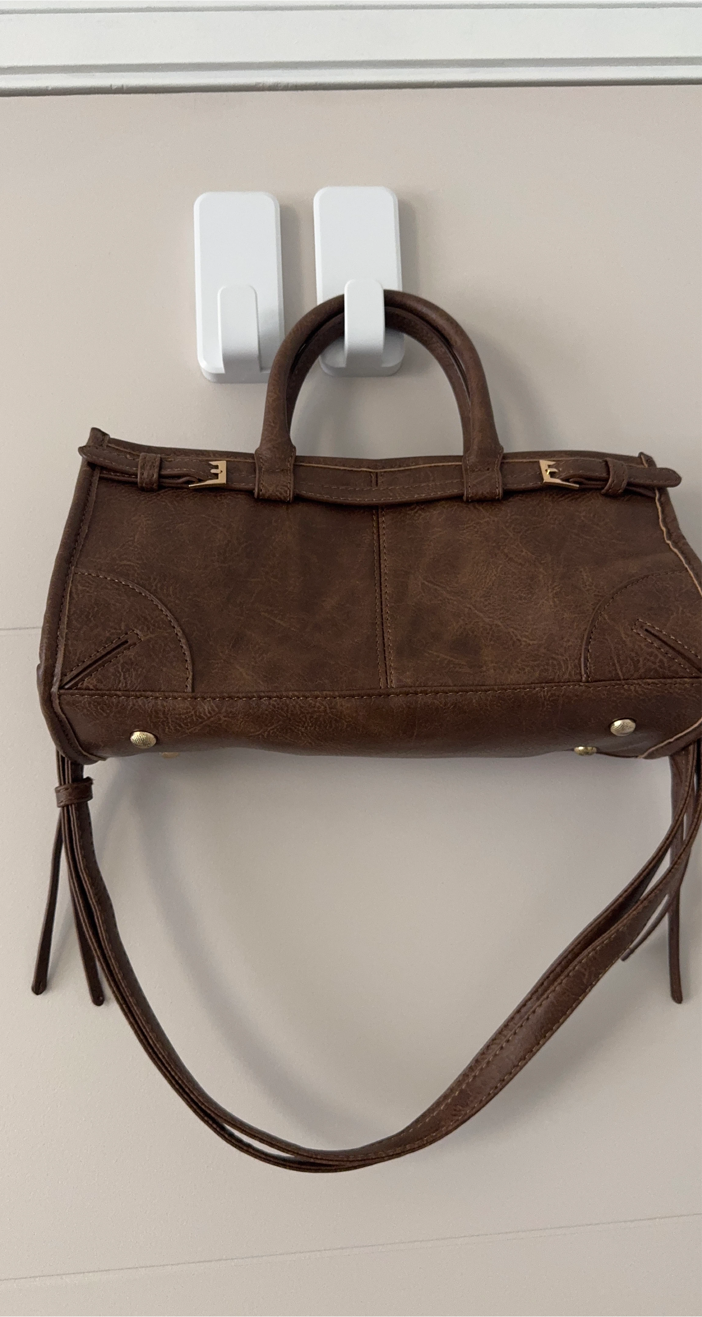 Brown Leather Handbag