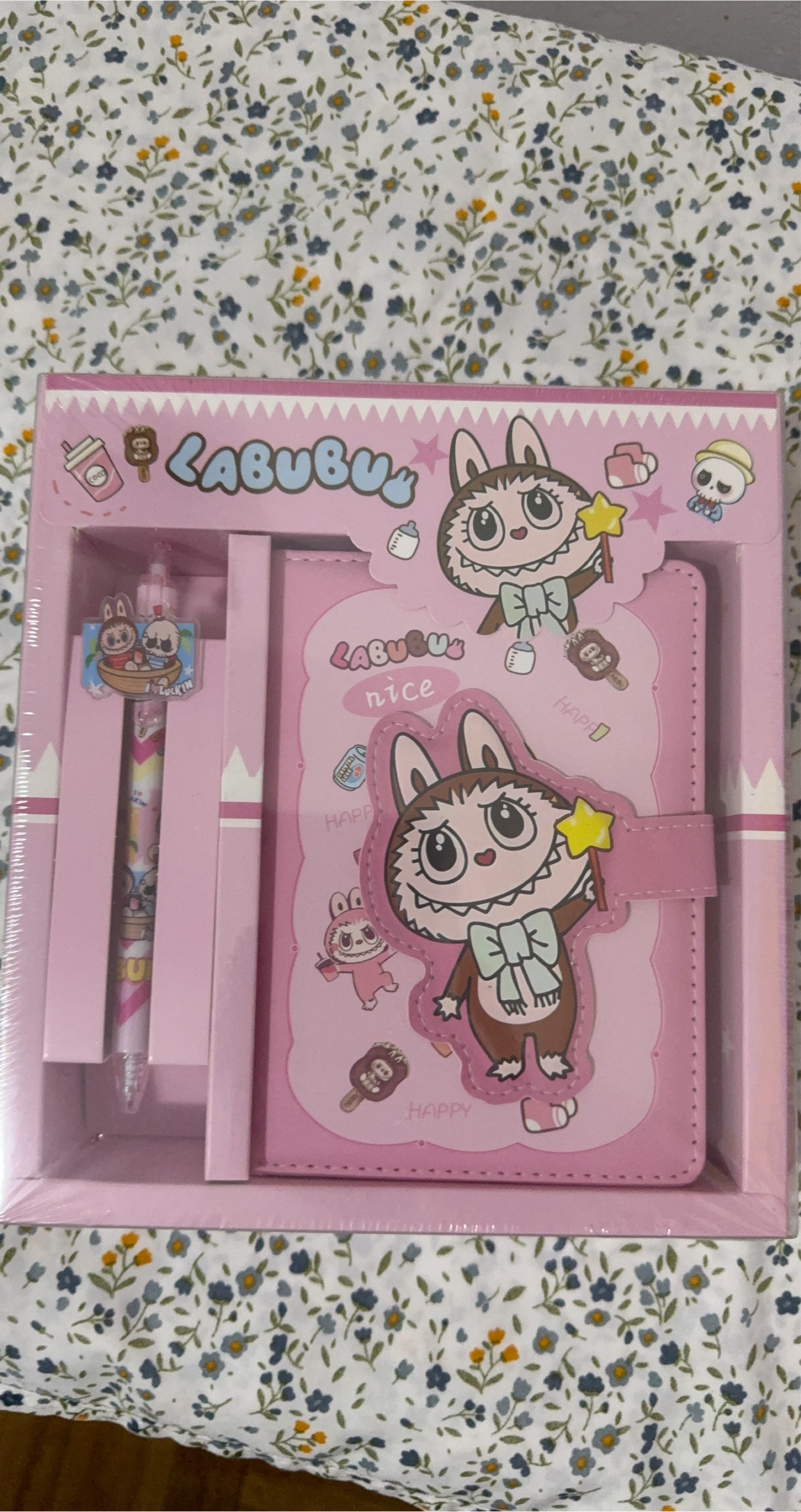 LABUBU Pink Journal with Pen - New - photo 2