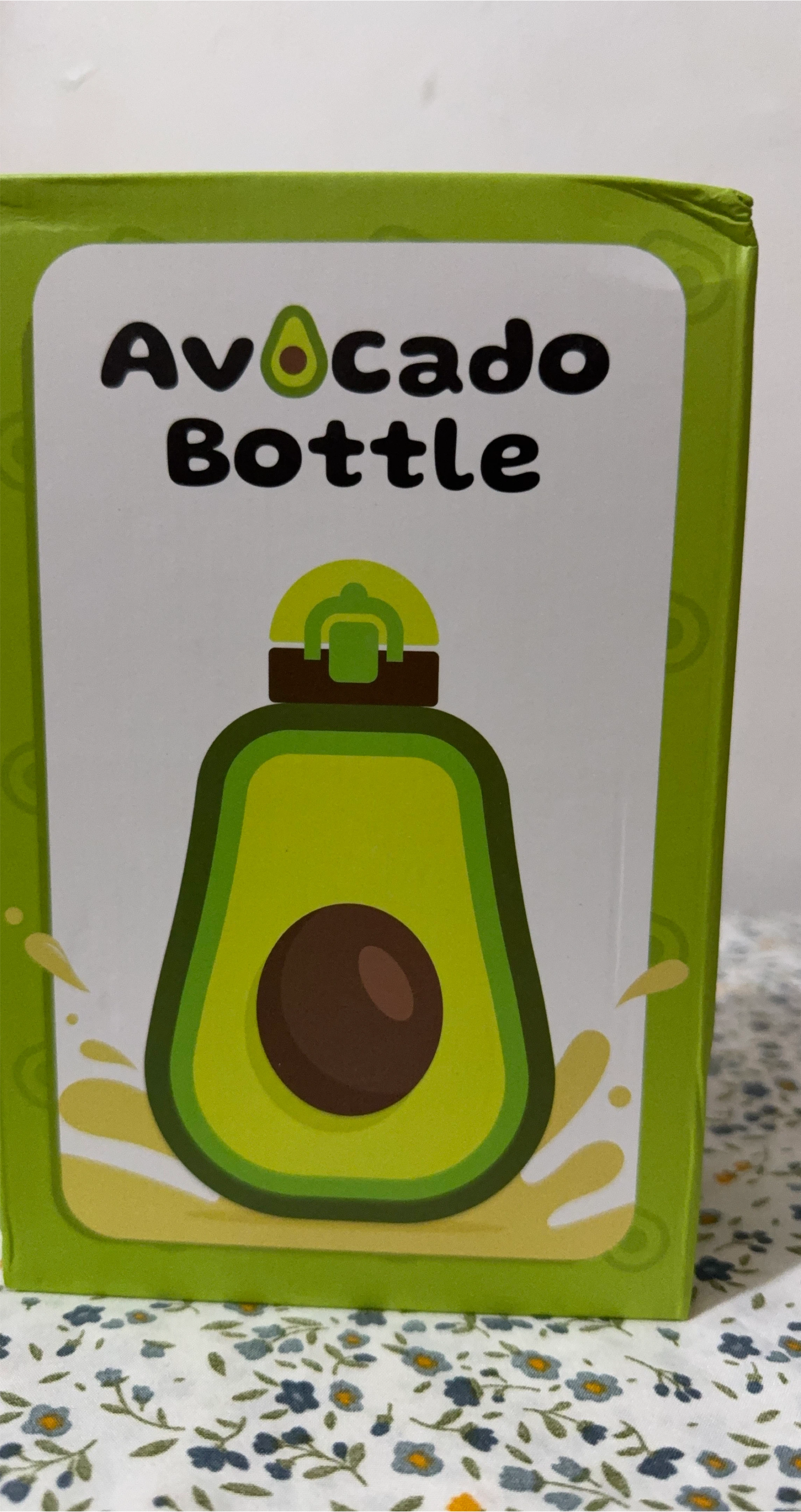 Avocado Bottle - Cute Water Bottle 600ml - photo 2