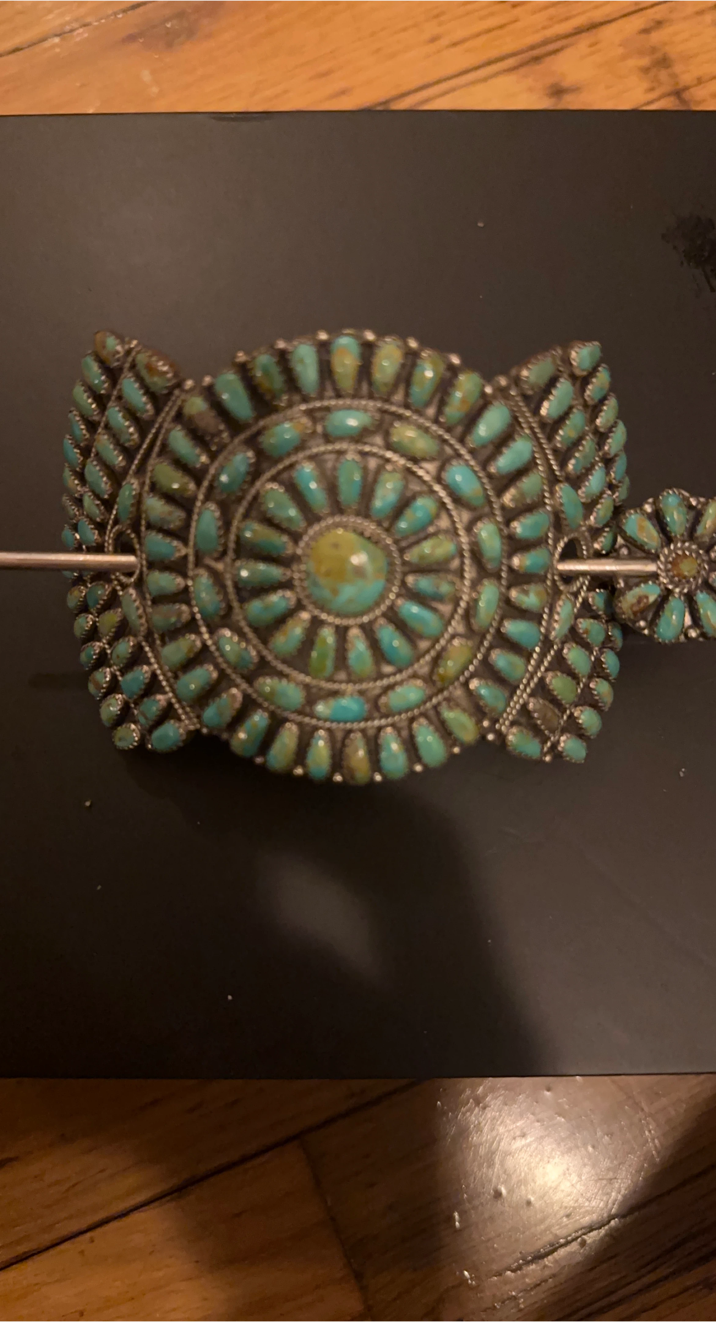 Turquoise Hair Slide/Barrette