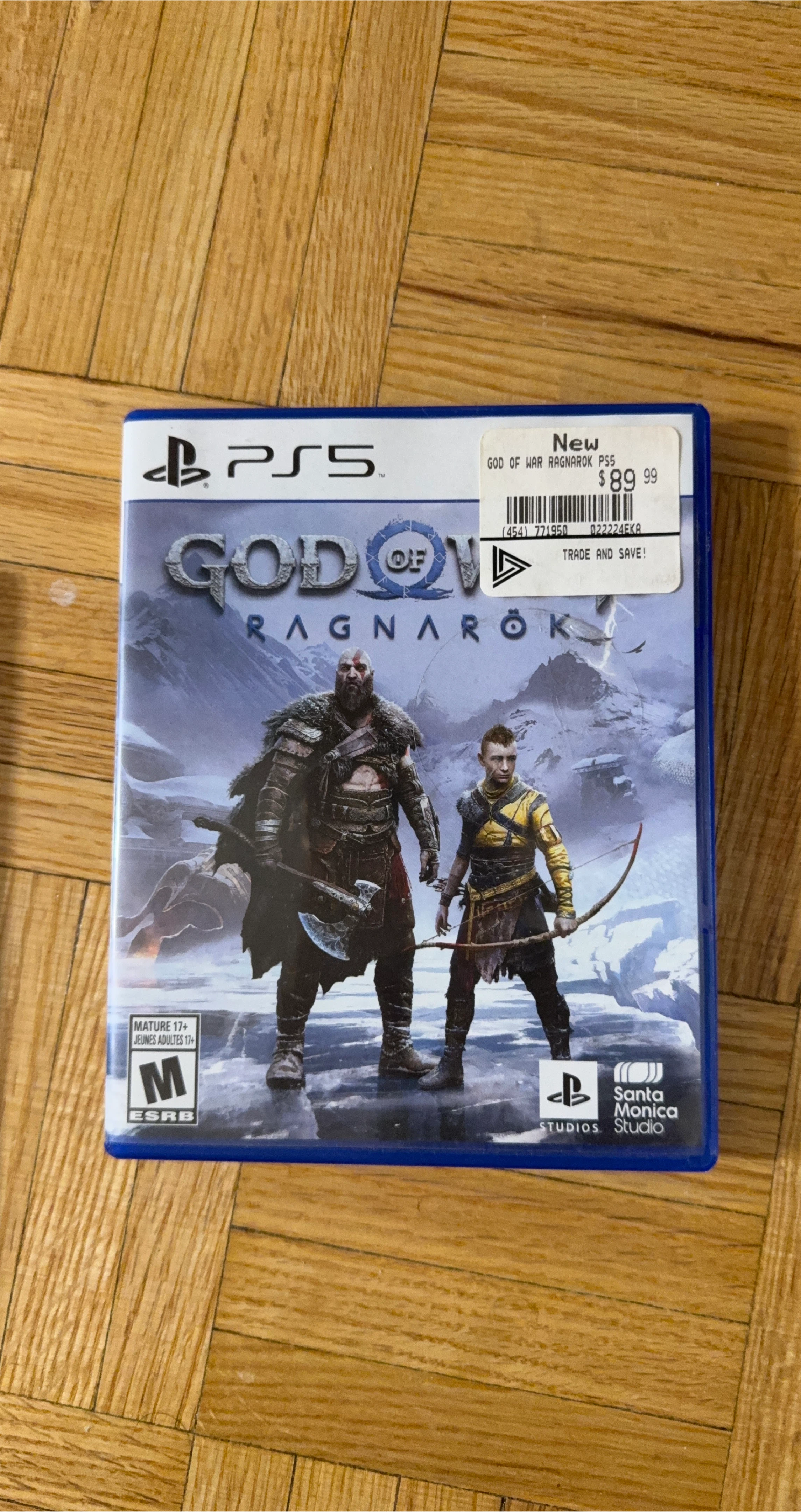 New God of War Ragnarok PS5 Game