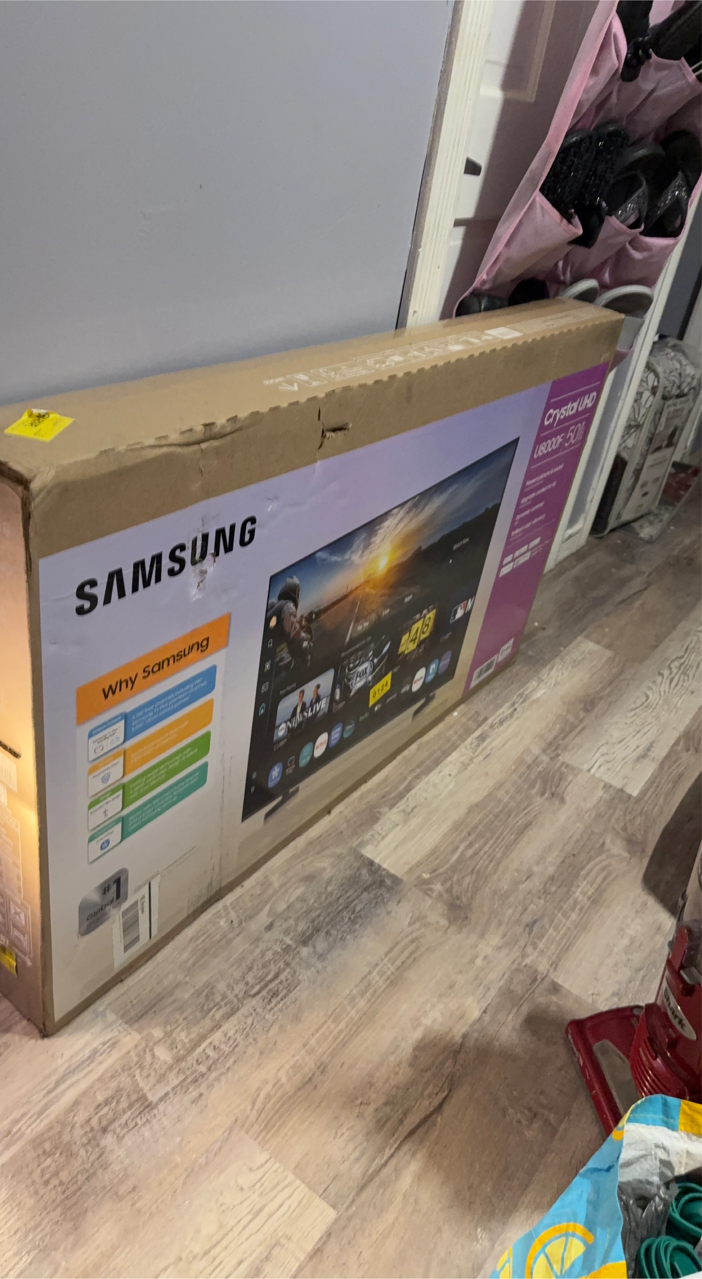 New Samsung 50" Crystal UHD TV