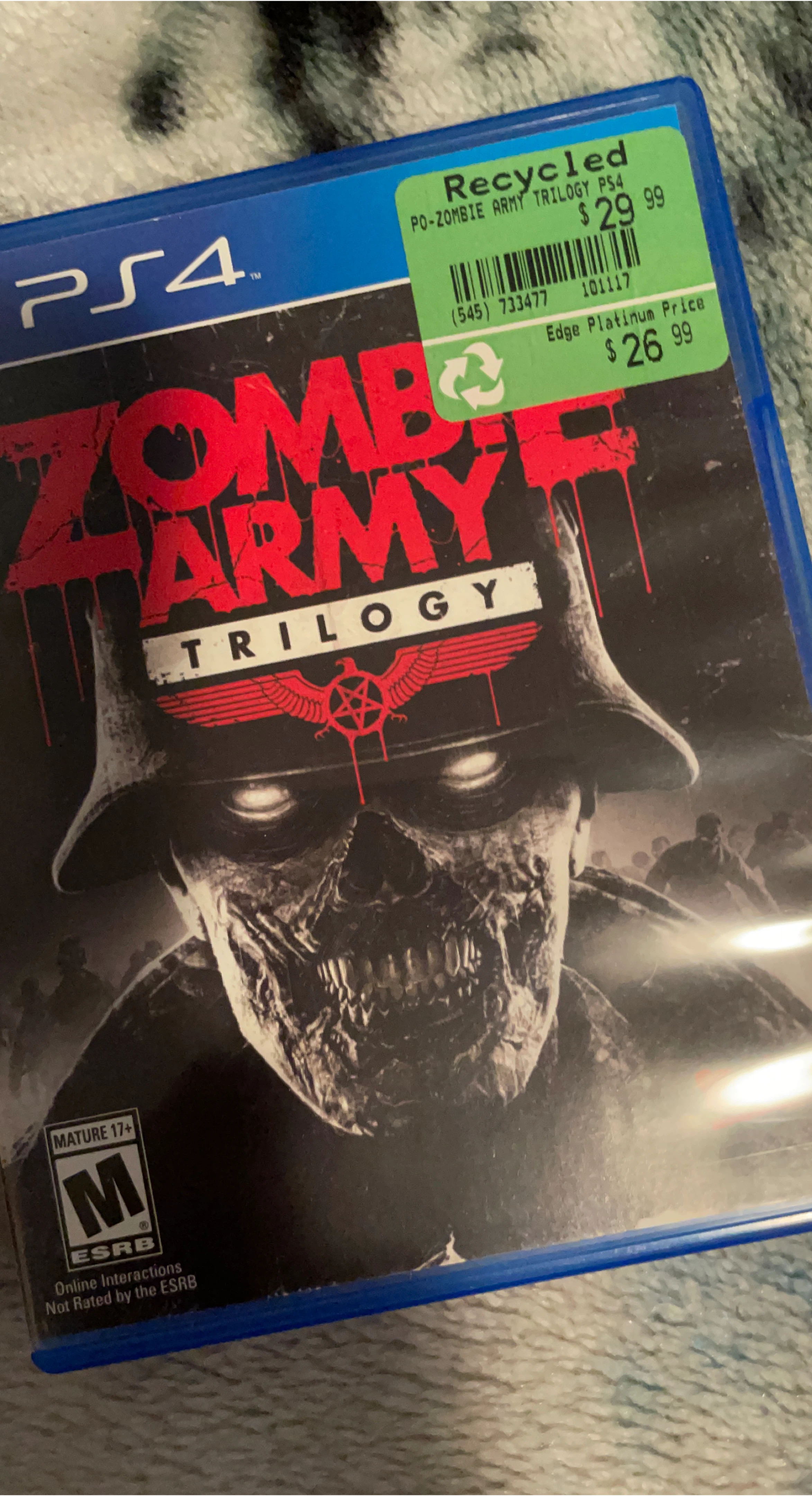 Zombie Army Trilogy PS4 Game