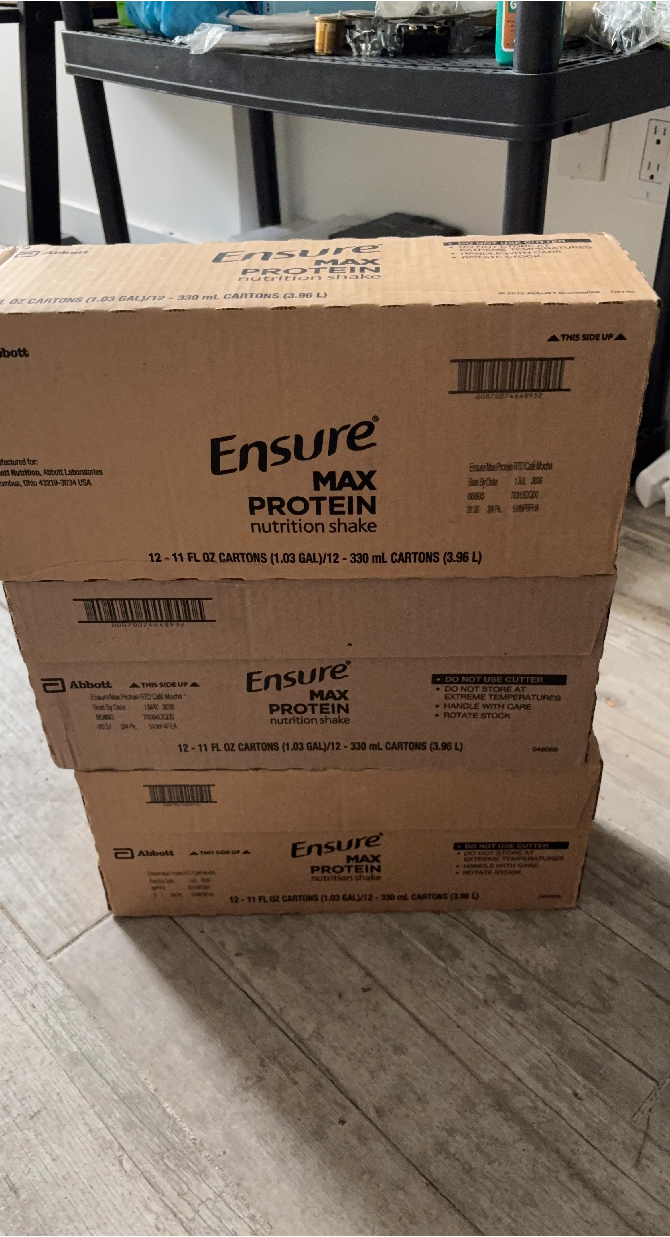 Ensure Max Protein Nutrition Shake - Exp May/Jul 2026