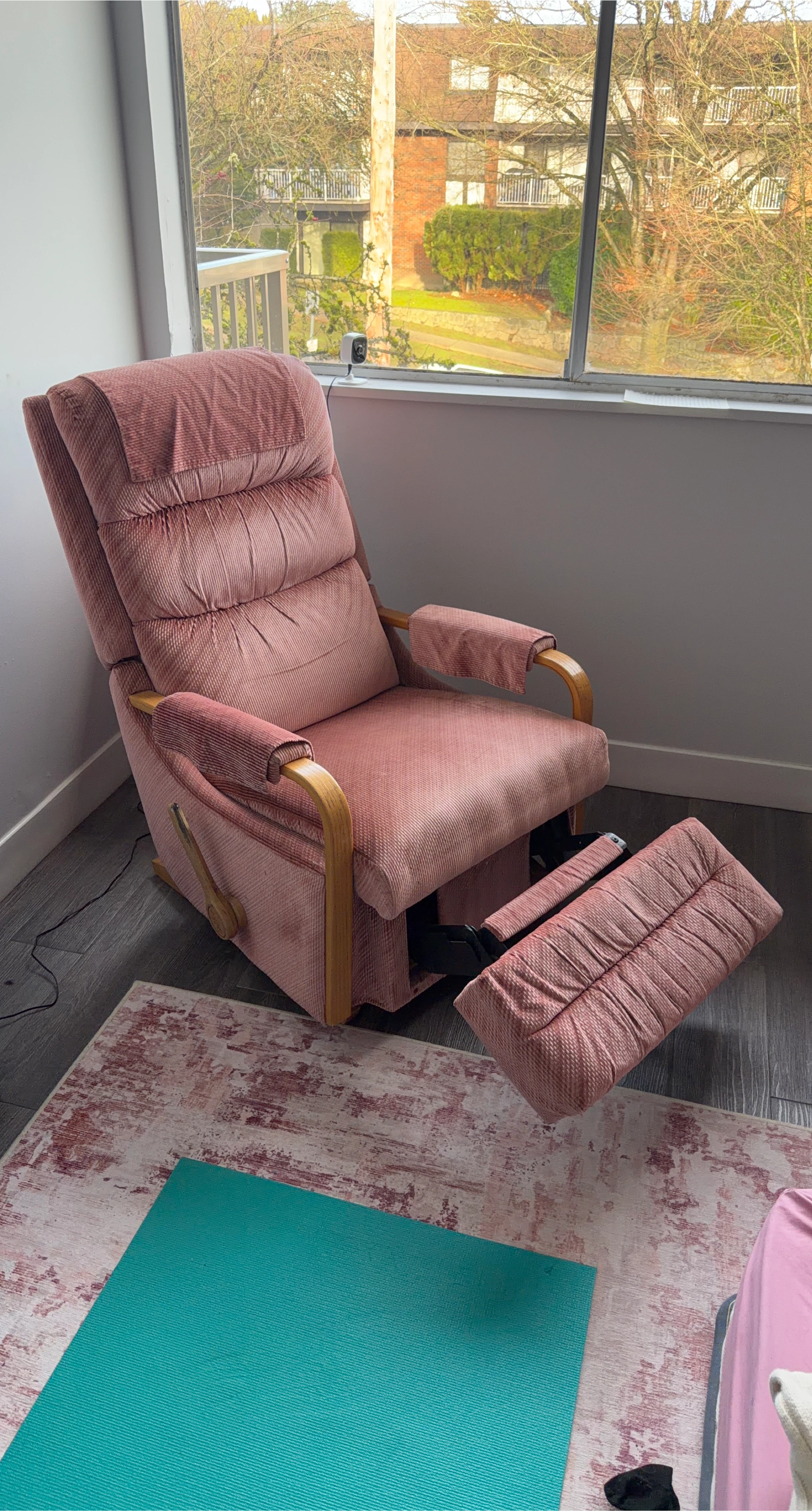 Pink Recliner Chair