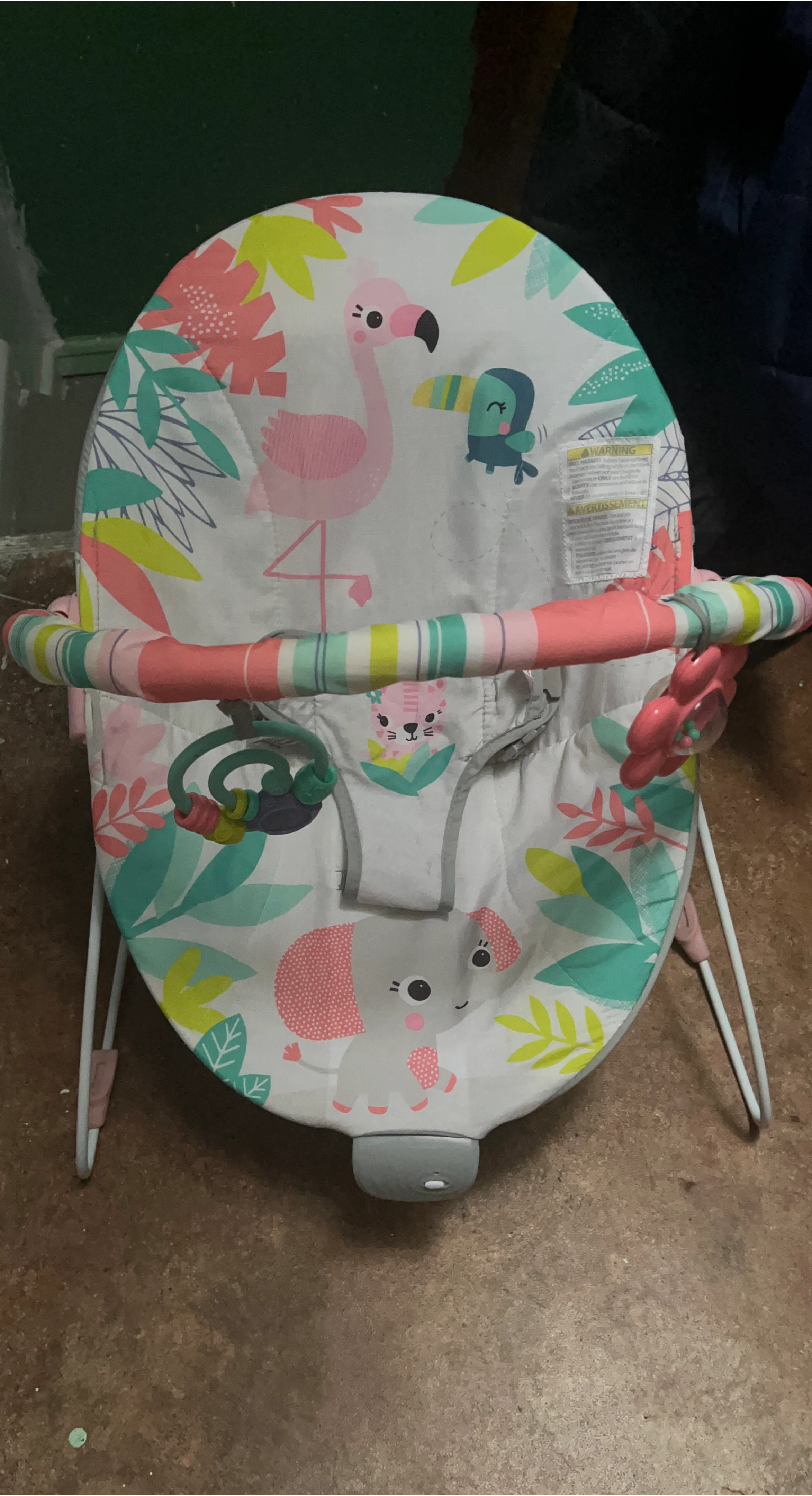 Baby Bouncer Seat with Toys