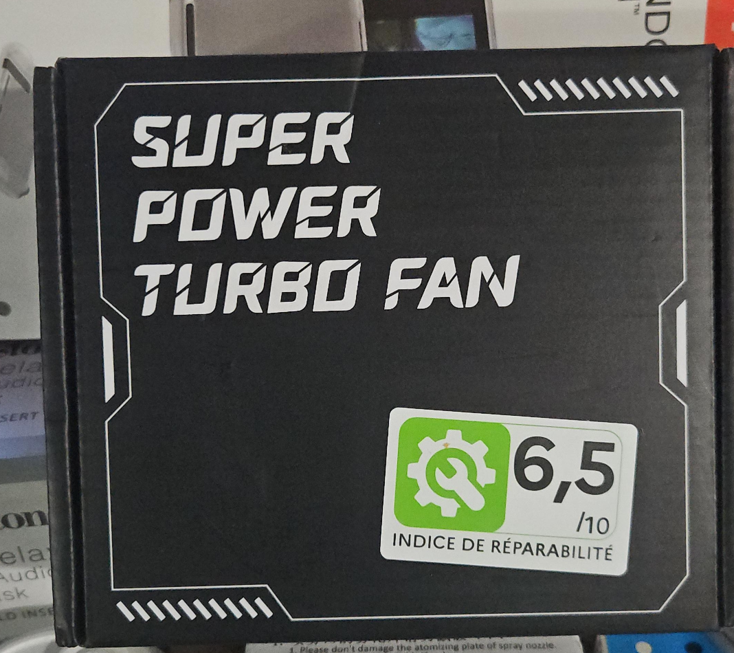 Super Power Turbo Fan Portable™ High-Torque Micro Blower