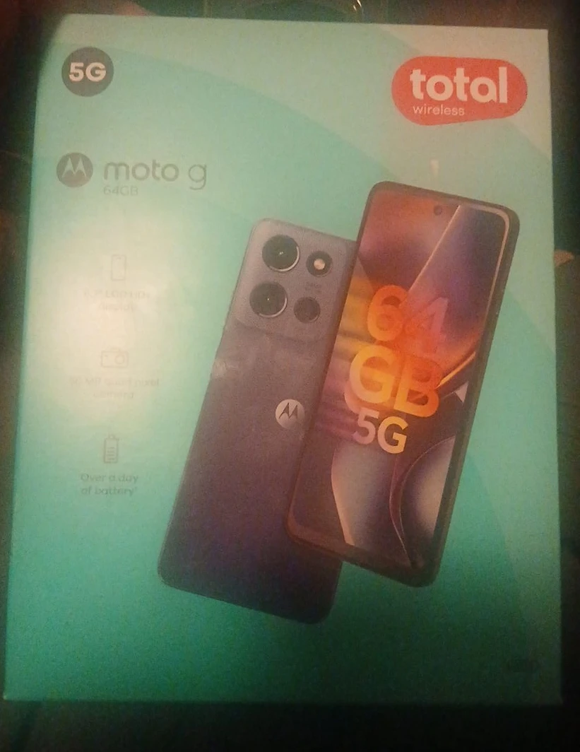 New Moto G 64GB Total Wireless 5G Phone