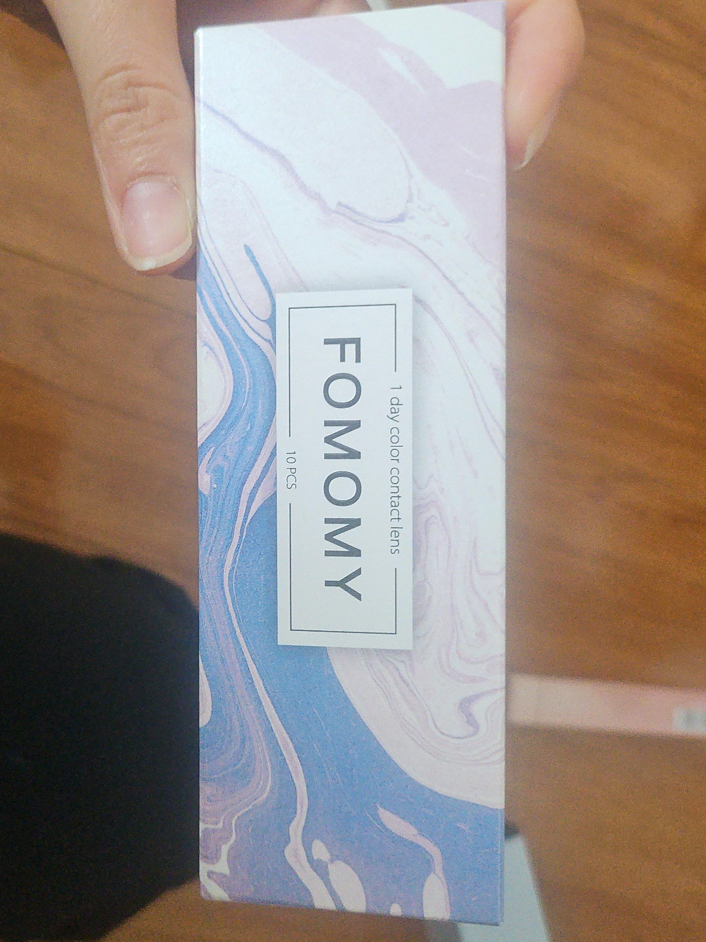 Fomomy Mix Gray Contact Lenses - New image indicator(1)