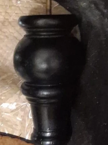 Black Furniture Leg