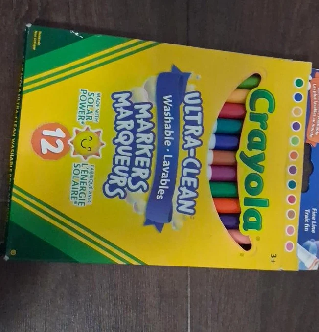 Crayola Ultra-Clean Washable Markers - 12 Pack