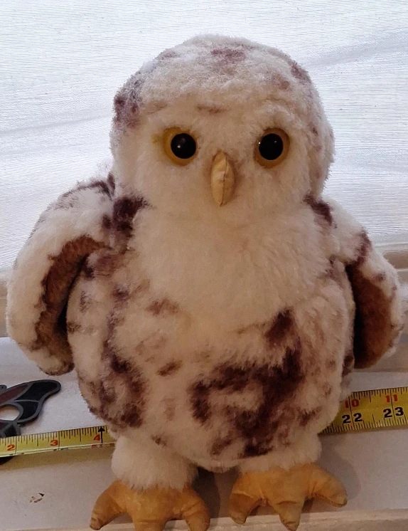 Vintage Owl Plush Toy