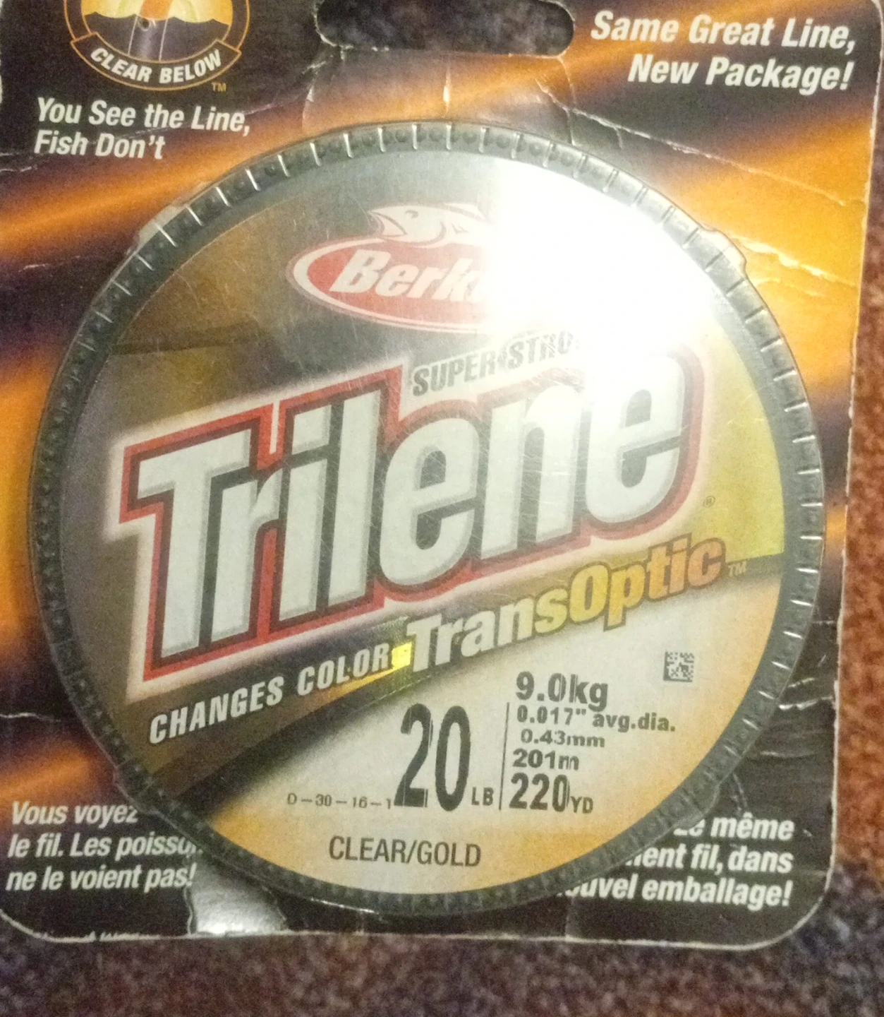 Berkley Trilene TransOptic 20lb Fishing Line