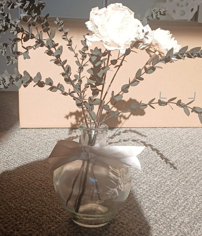 Floral Arrangement with Vase