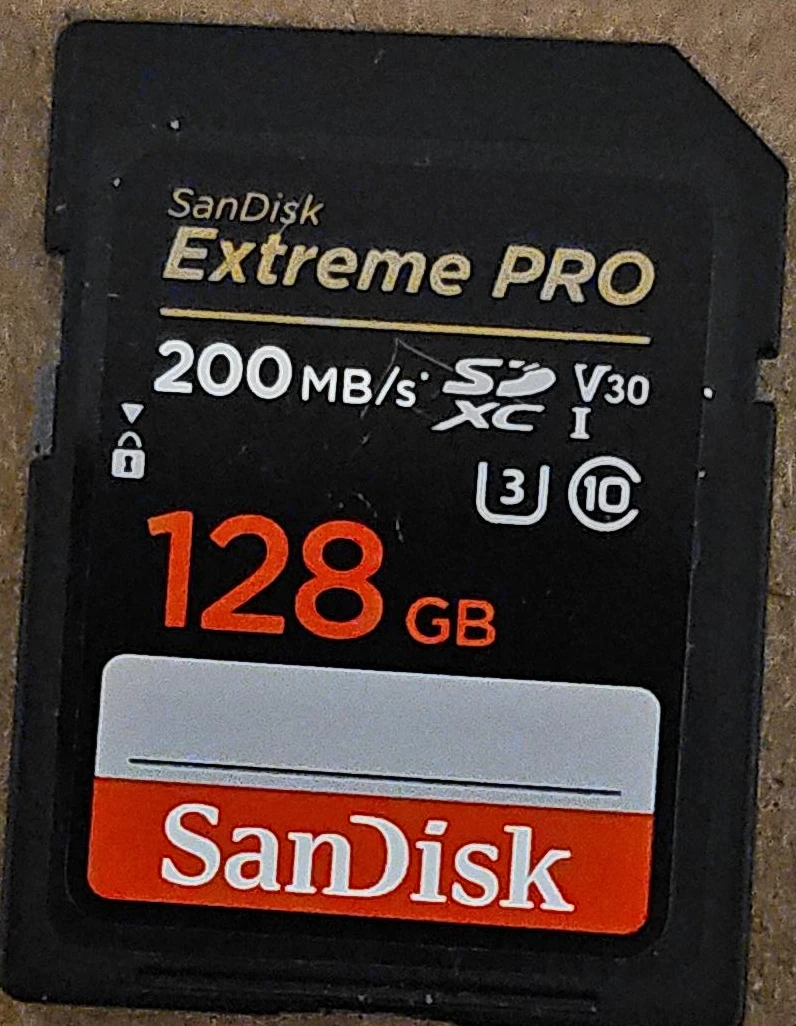 SanDisk Extreme PRO 128GB SD Card