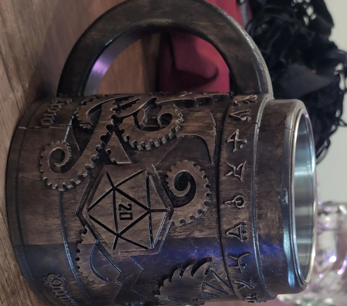 Storm Crow Manor D&D Bavarian Steampunk Mug image indicator(1)