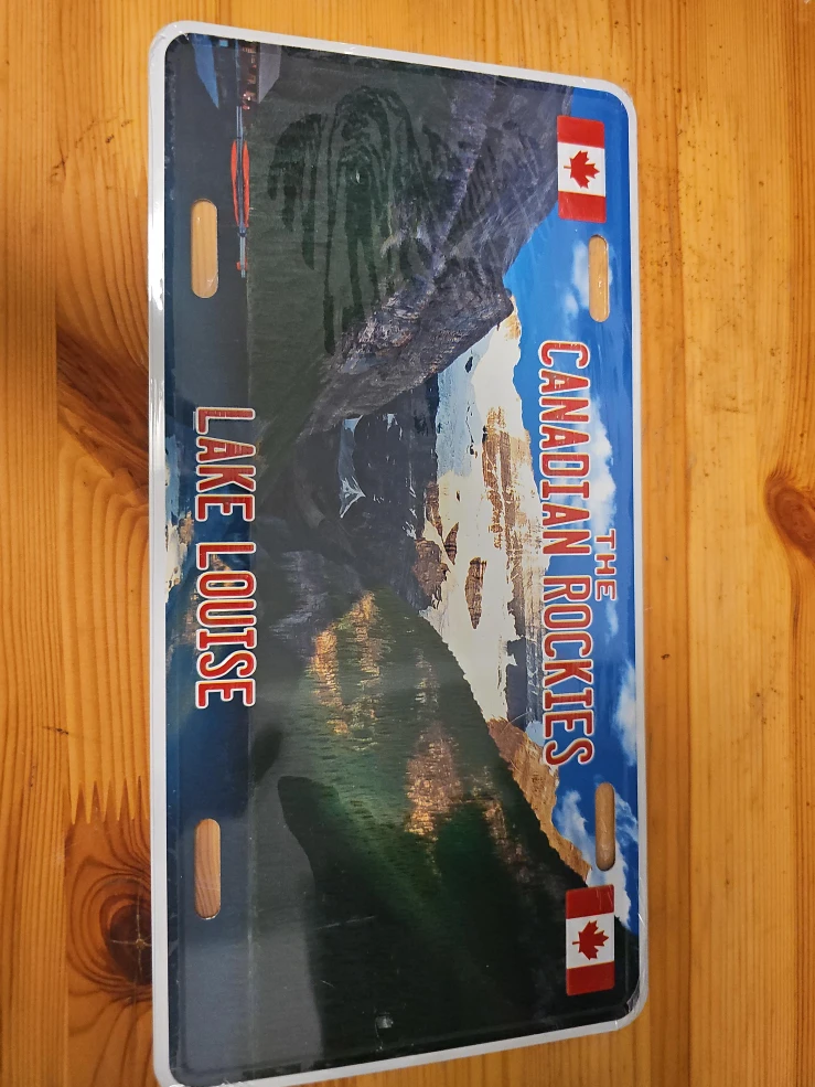 Lake Louise & Canadian Rockies License Plate image indicator(1)