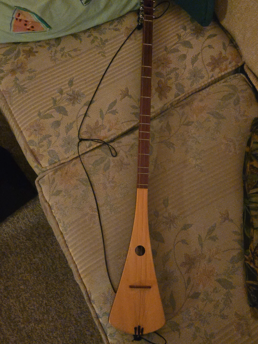 Light Wood Dulcimer Instrument
