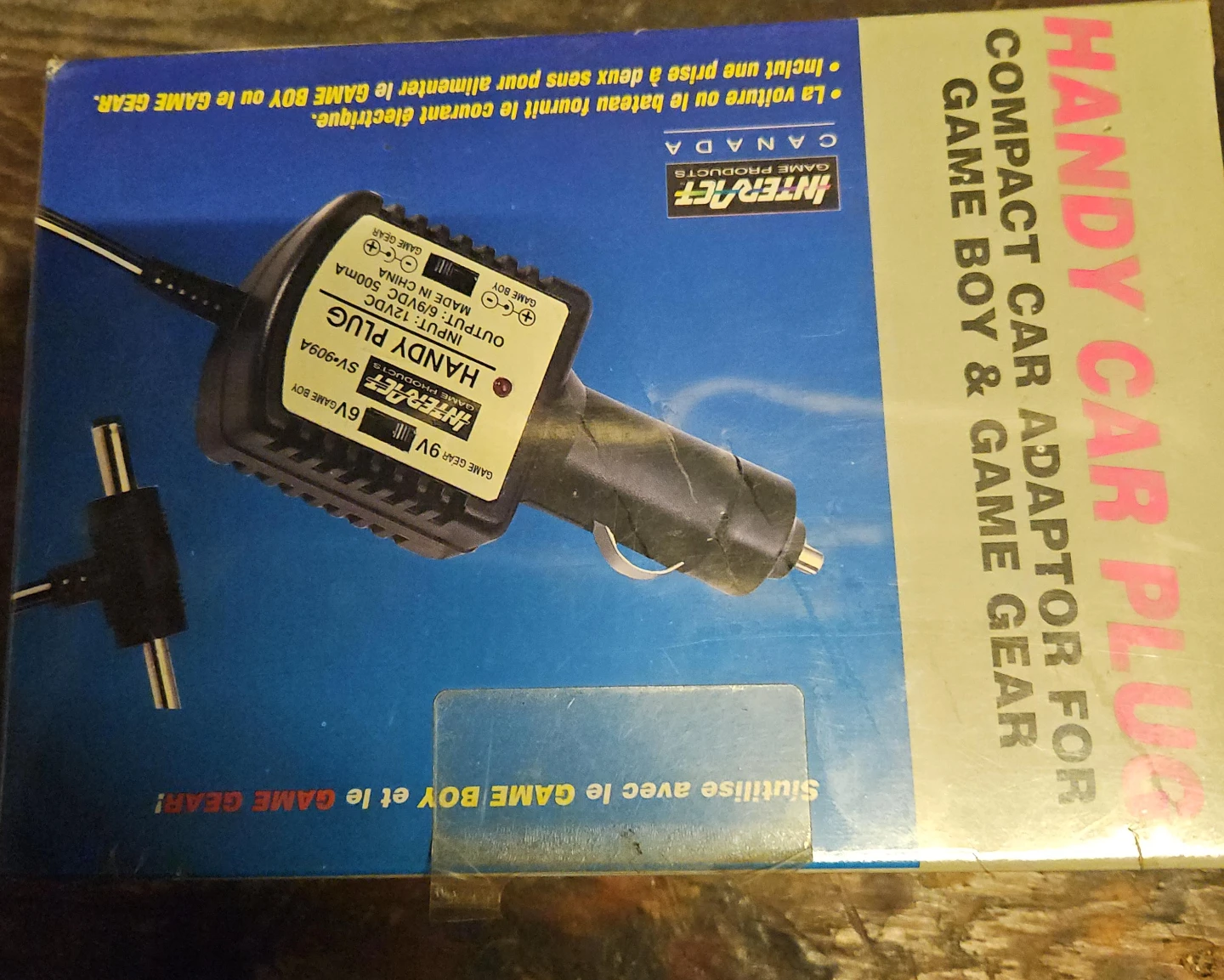Interact Handy Car Plug Adapter for Game Boy & Game Gear