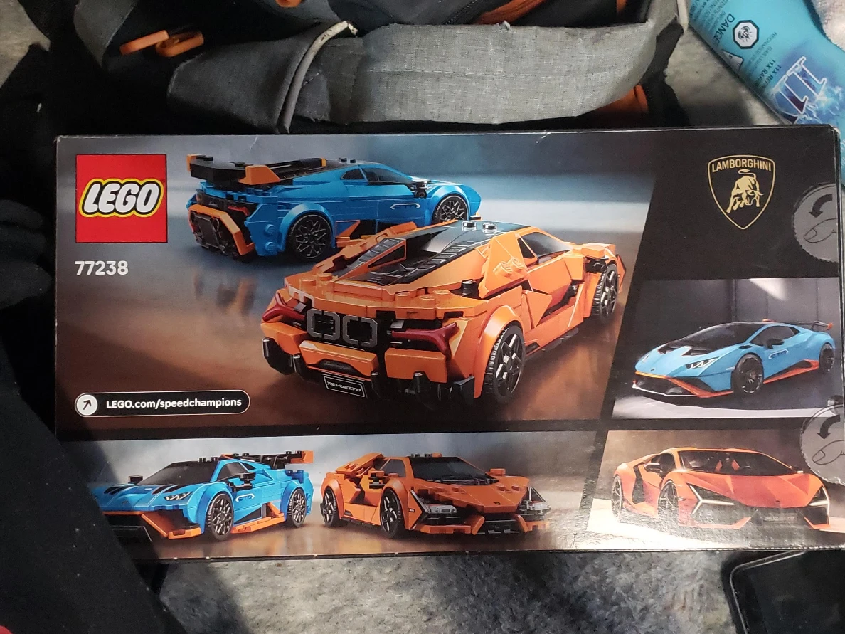 LEGO Speed Champions Lamborghini Revuelto & Huracán STO 77238