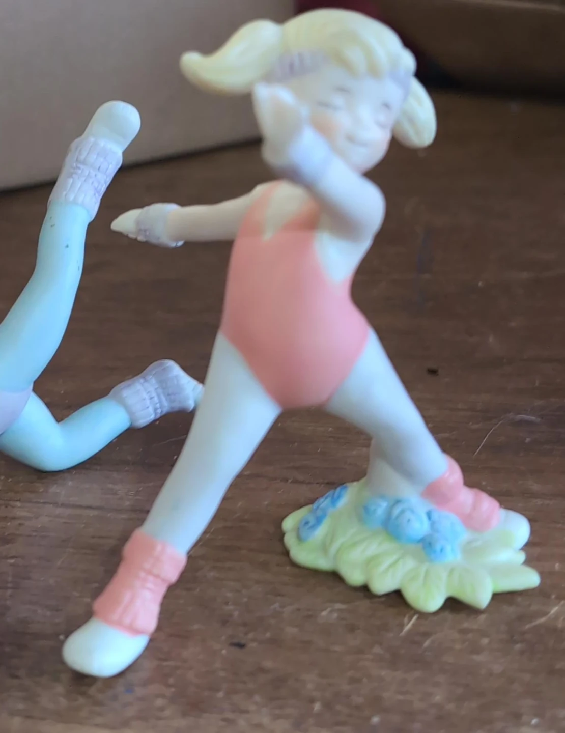 Porcelain Gymnast Figurines