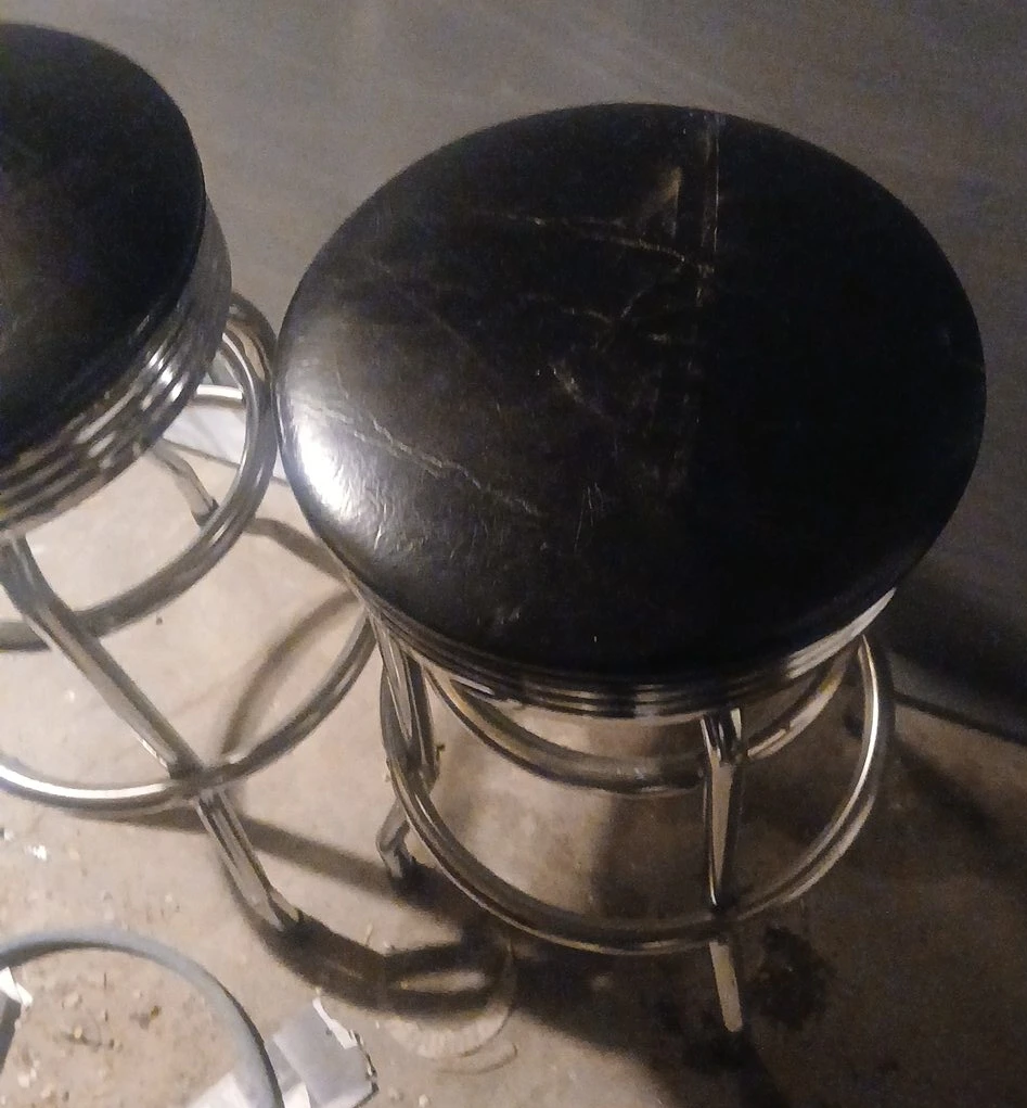 Black Bar Stool
