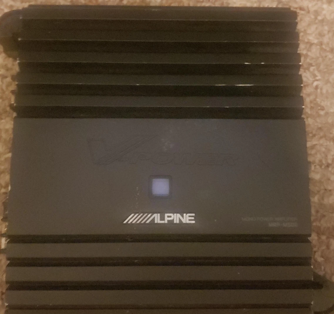 Alpine V-Power MRP-M350 Mono Power Amplifier