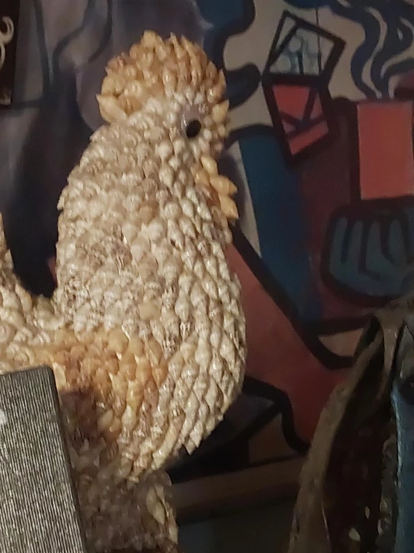 Seashell Rooster Figurine