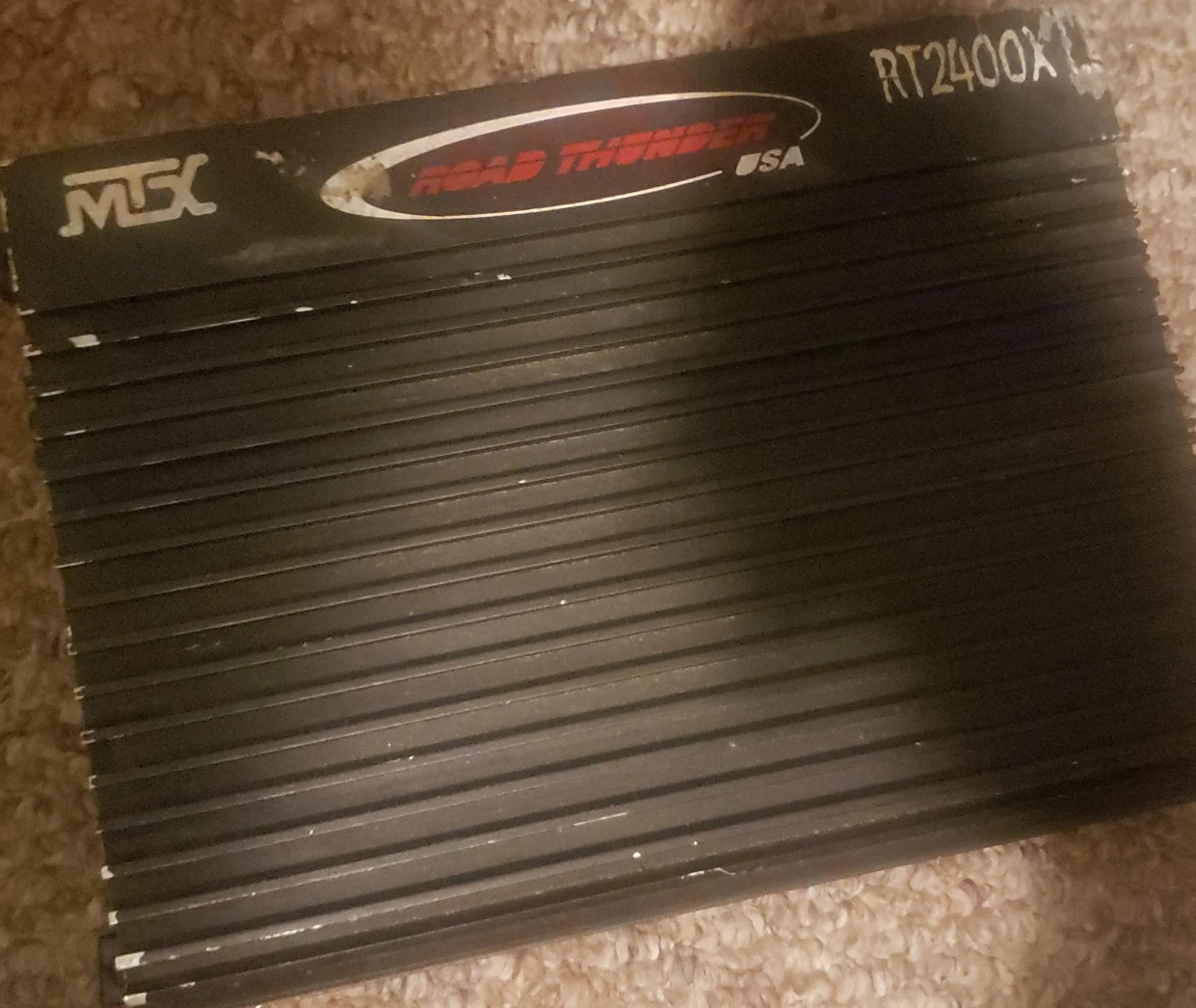 MTX Road Thunder RT2400X Car Amplifier