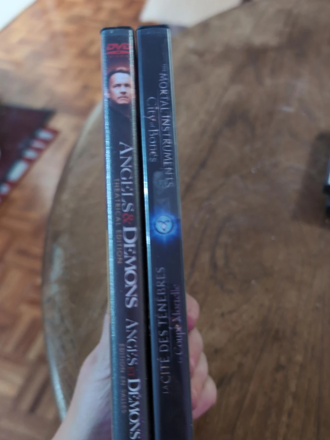 Angels & Demons + Mortal Instruments DVDs