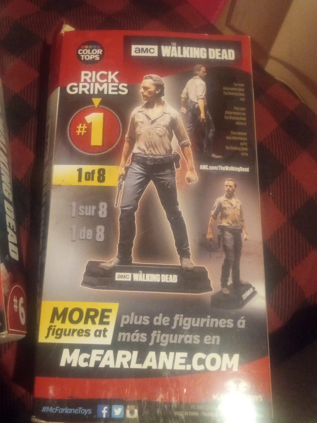 AMC Walking Dead Rick Grimes #1 McFarlane Figure