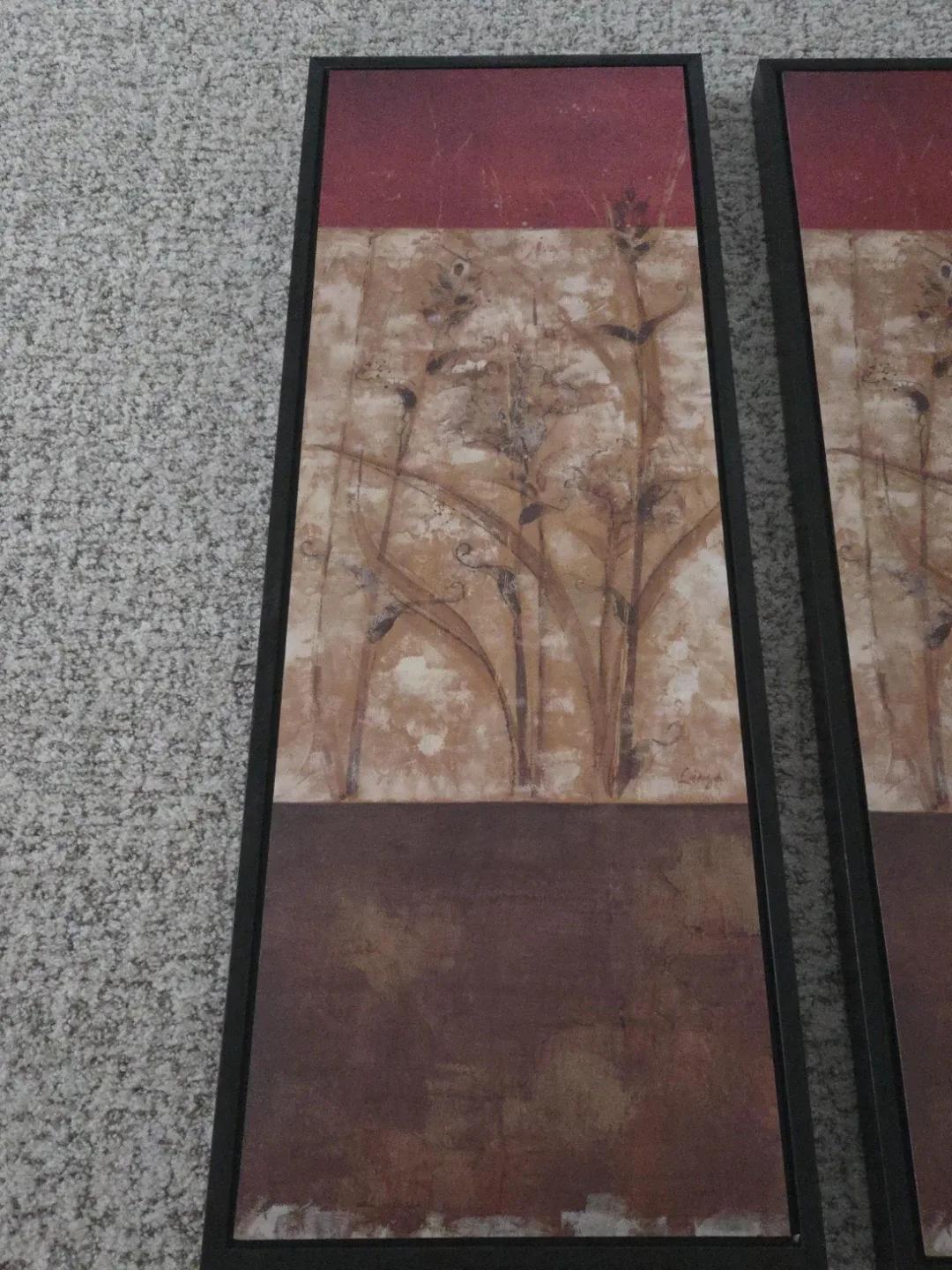 Framed Wall Art Prints - Set of 2