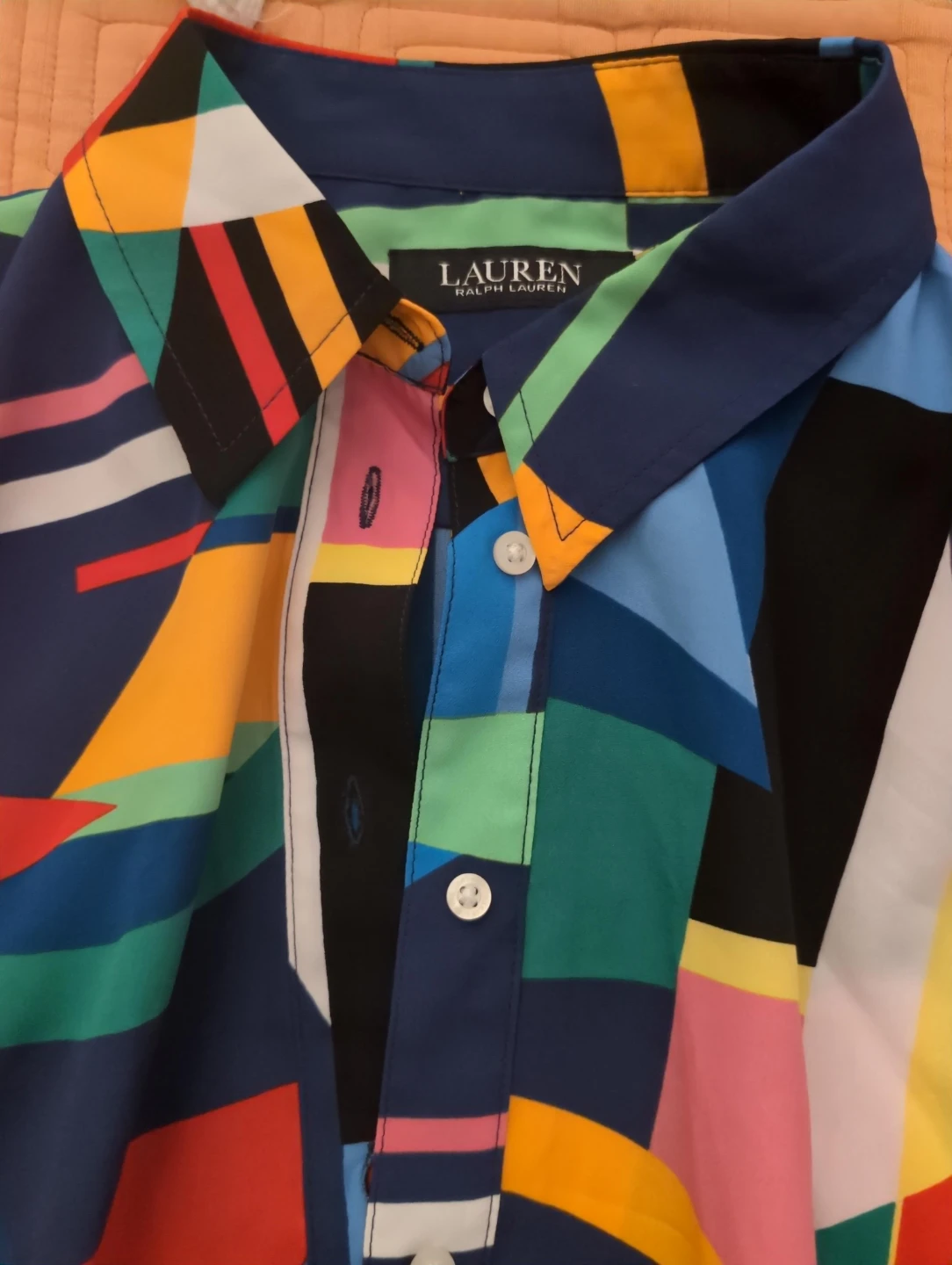 Lauren Ralph Lauren Geometric Print Shirt