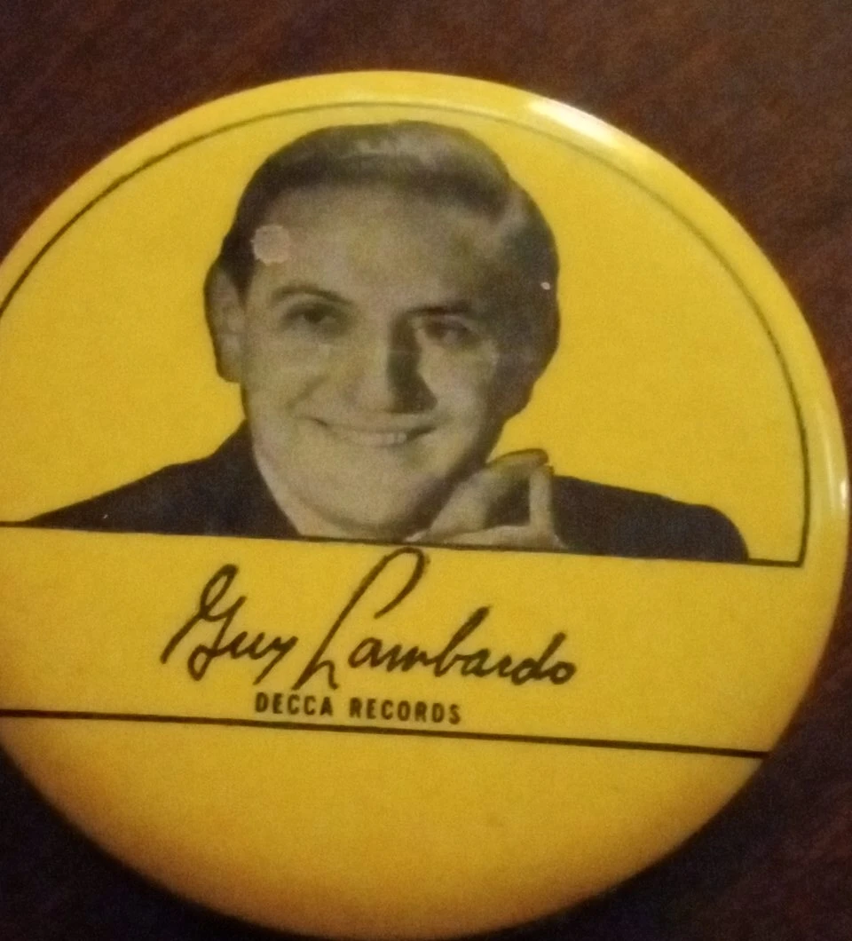 Guy Lombardo Decca Records Pin