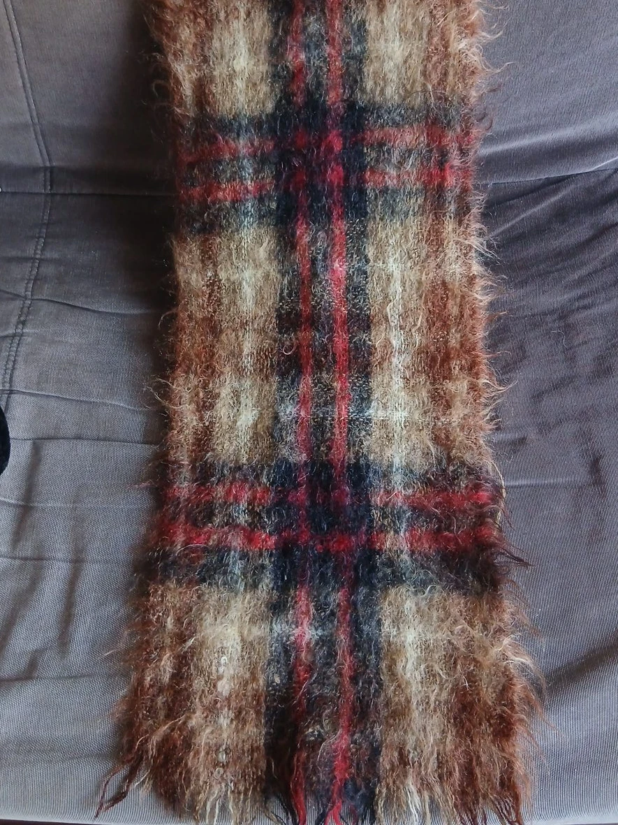 Tartan Wool Scarf
