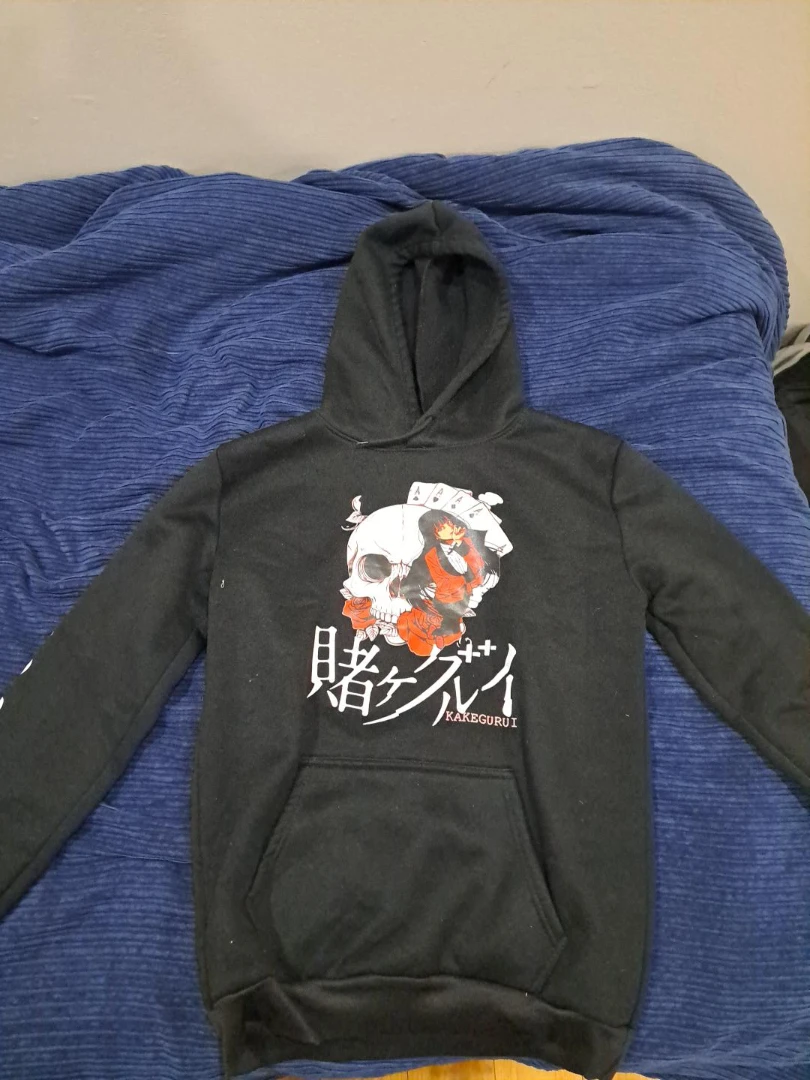 Kakegurui Hoodie - Black (Size Small)