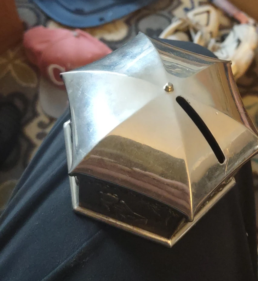 Royal Selangor Pewter Umbrella Coin Bank