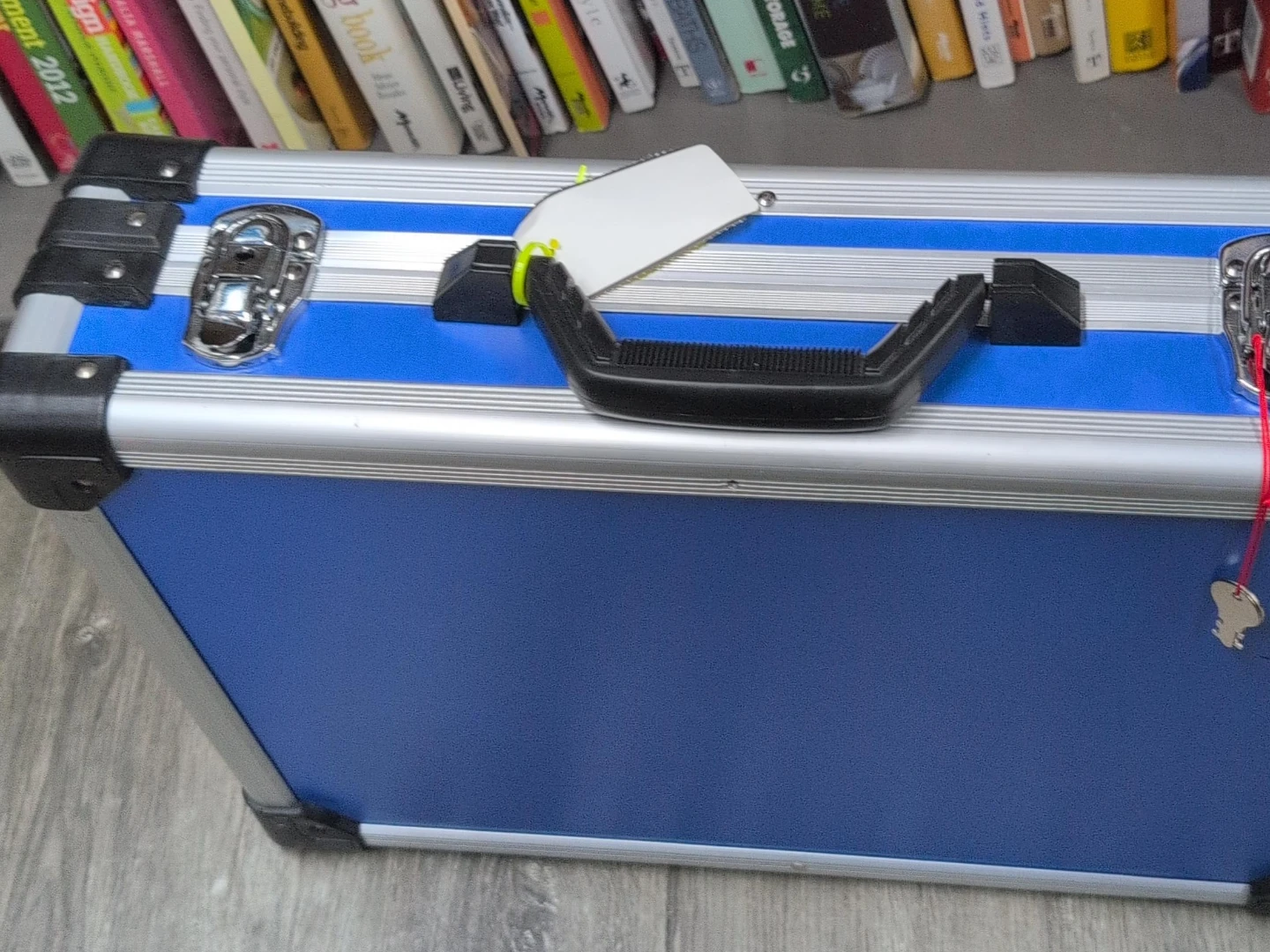 Blue Aluminum Carrying Case