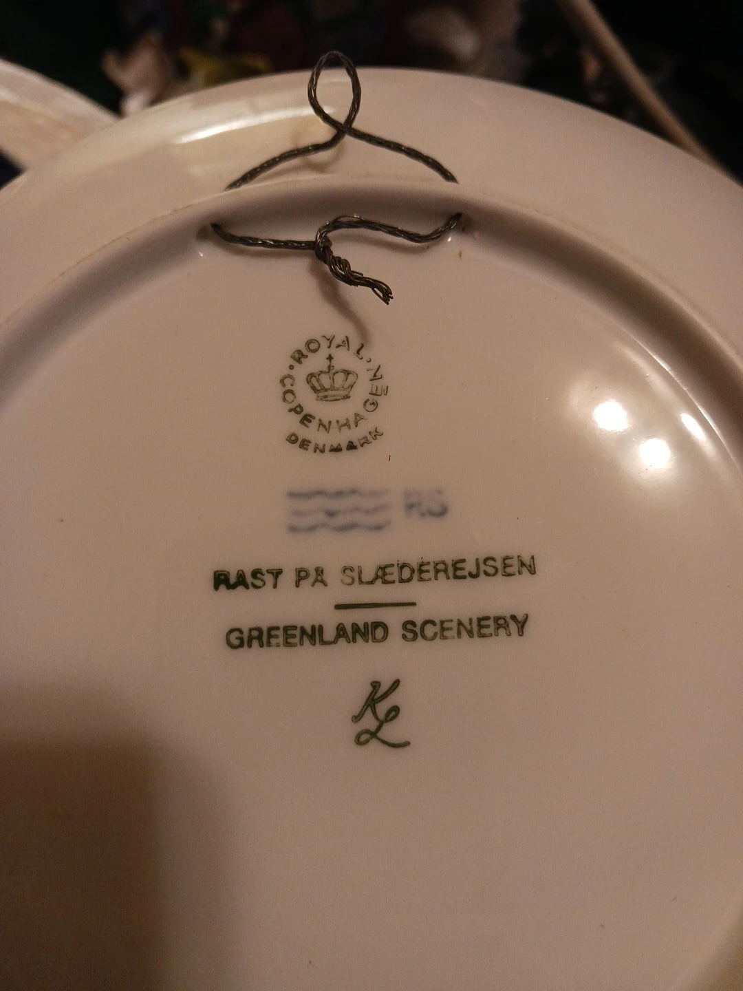 Royal Copenhagen Greenland Scenery Plate