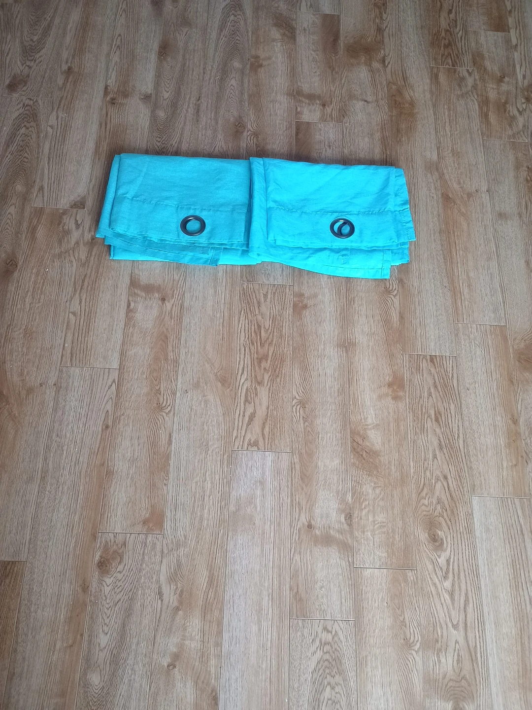 Turquoise Curtains