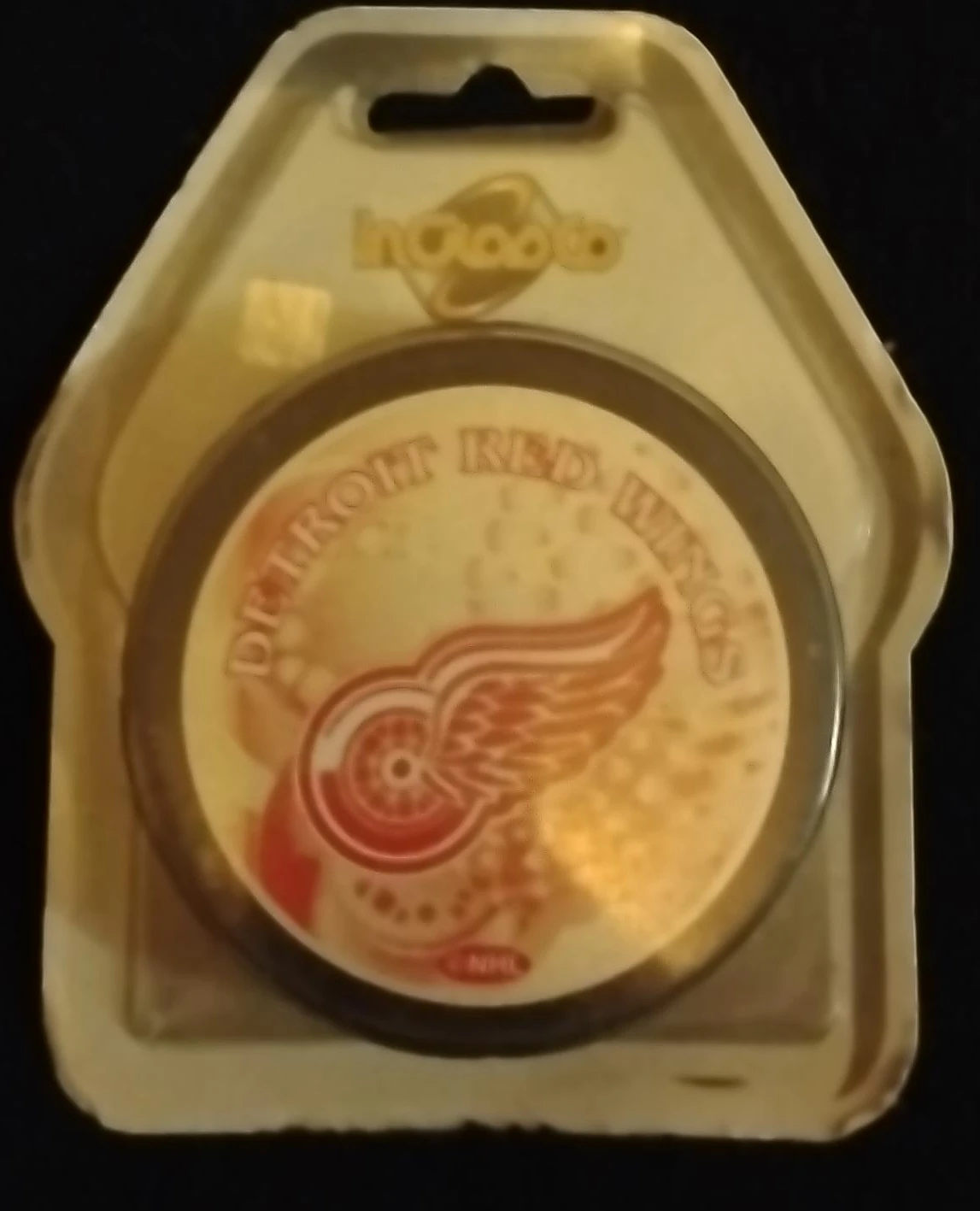 Detroit Red Wings Puck - Inglasco NHL