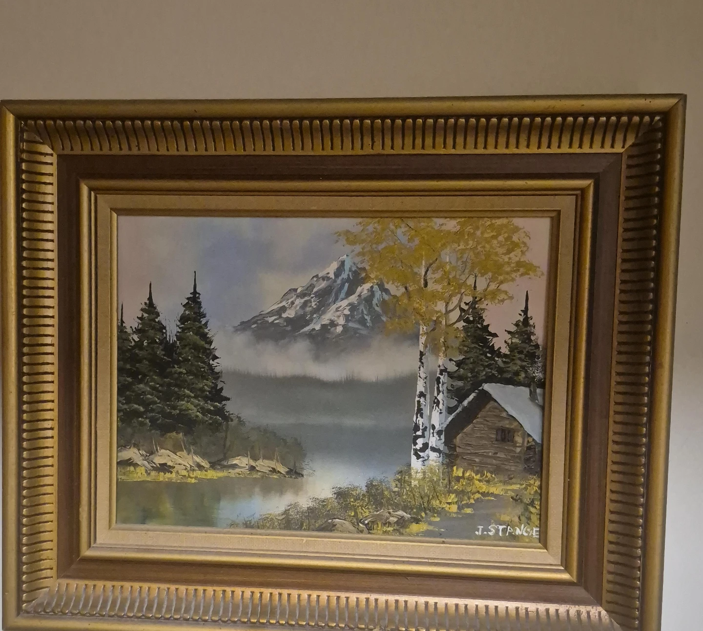 J. stange original print