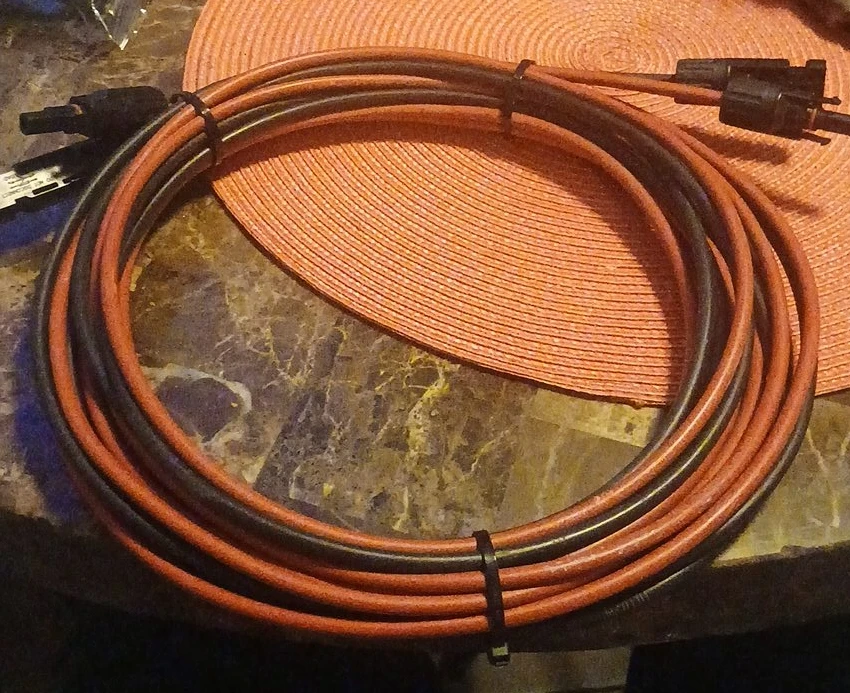 Solar Panel Extension Cable Wire