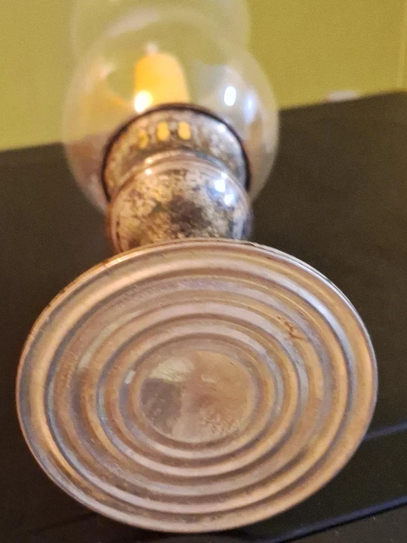 Silver Candle Holder